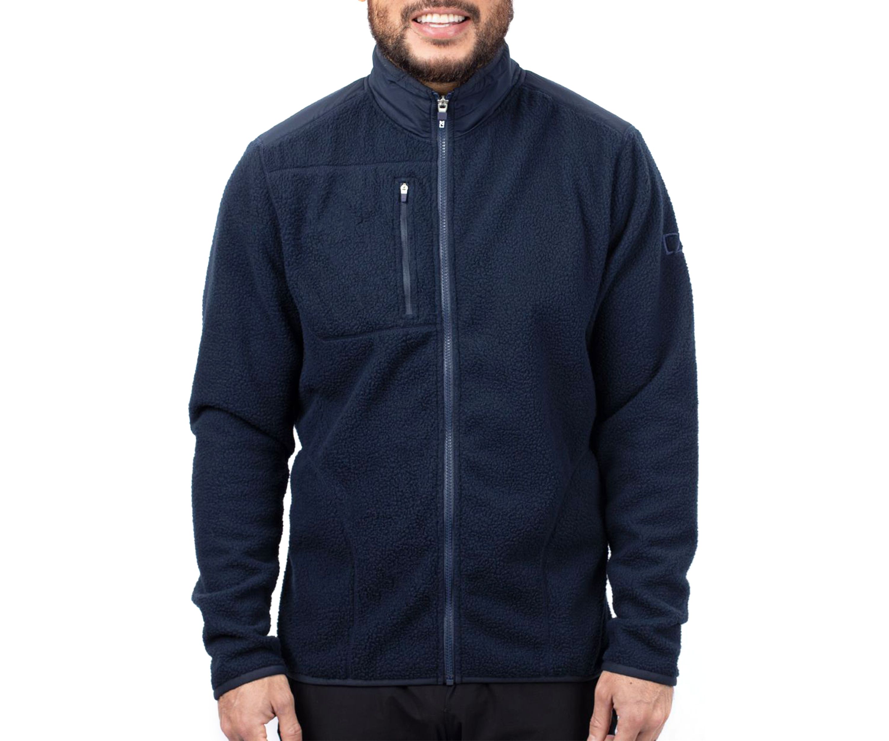 Cascade Eco Sherpa Mens Big & Tall Fleece Jacket