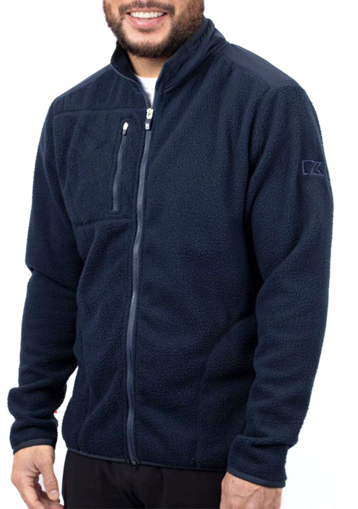 Cascade Eco Sherpa Mens Big & Tall Fleece Jacket
