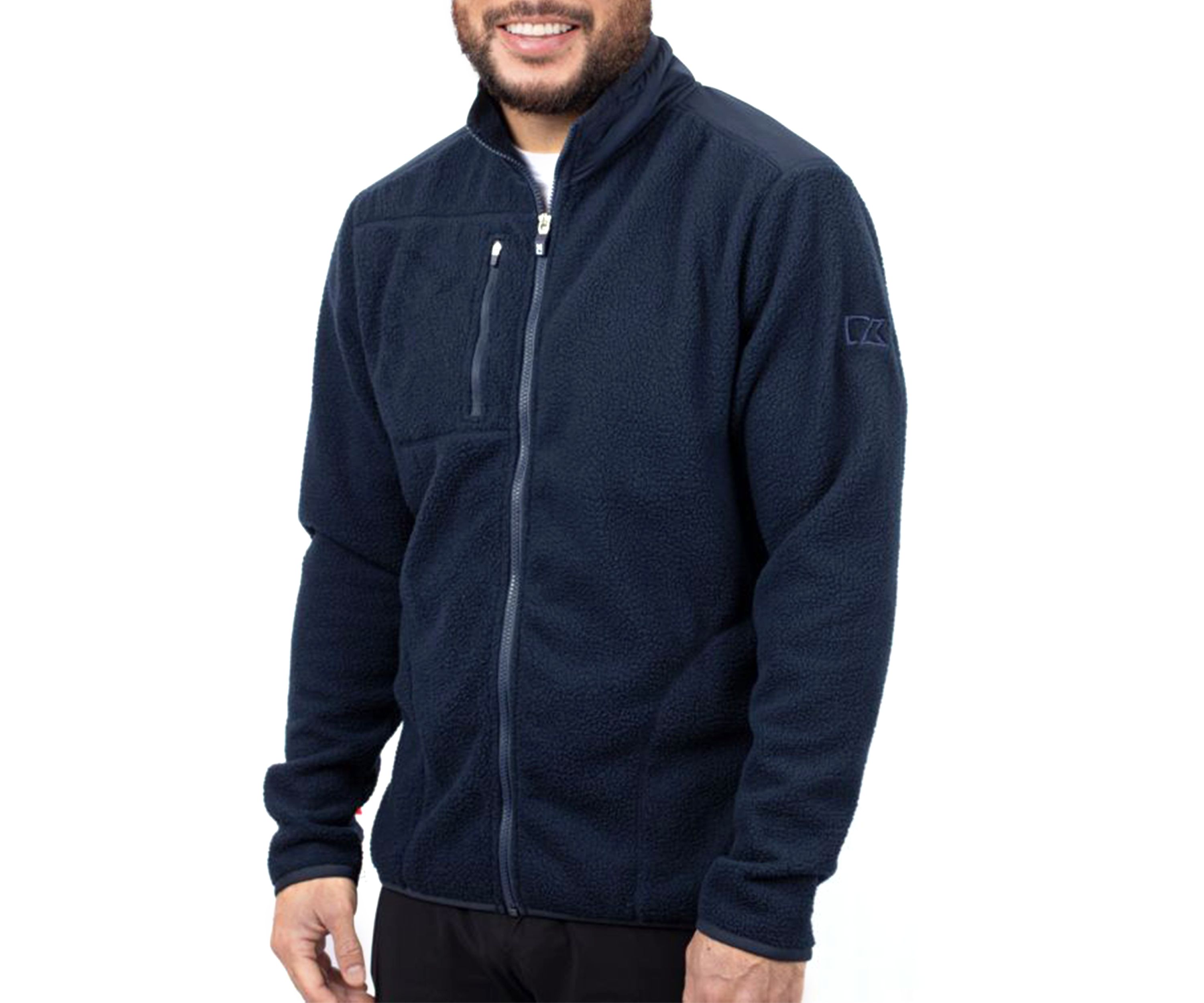 Cascade Eco Sherpa Mens Big & Tall Fleece Jacket