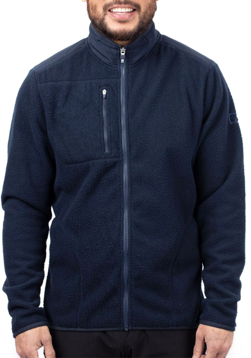 Cascade Eco Sherpa Mens Big & Tall Fleece Jacket