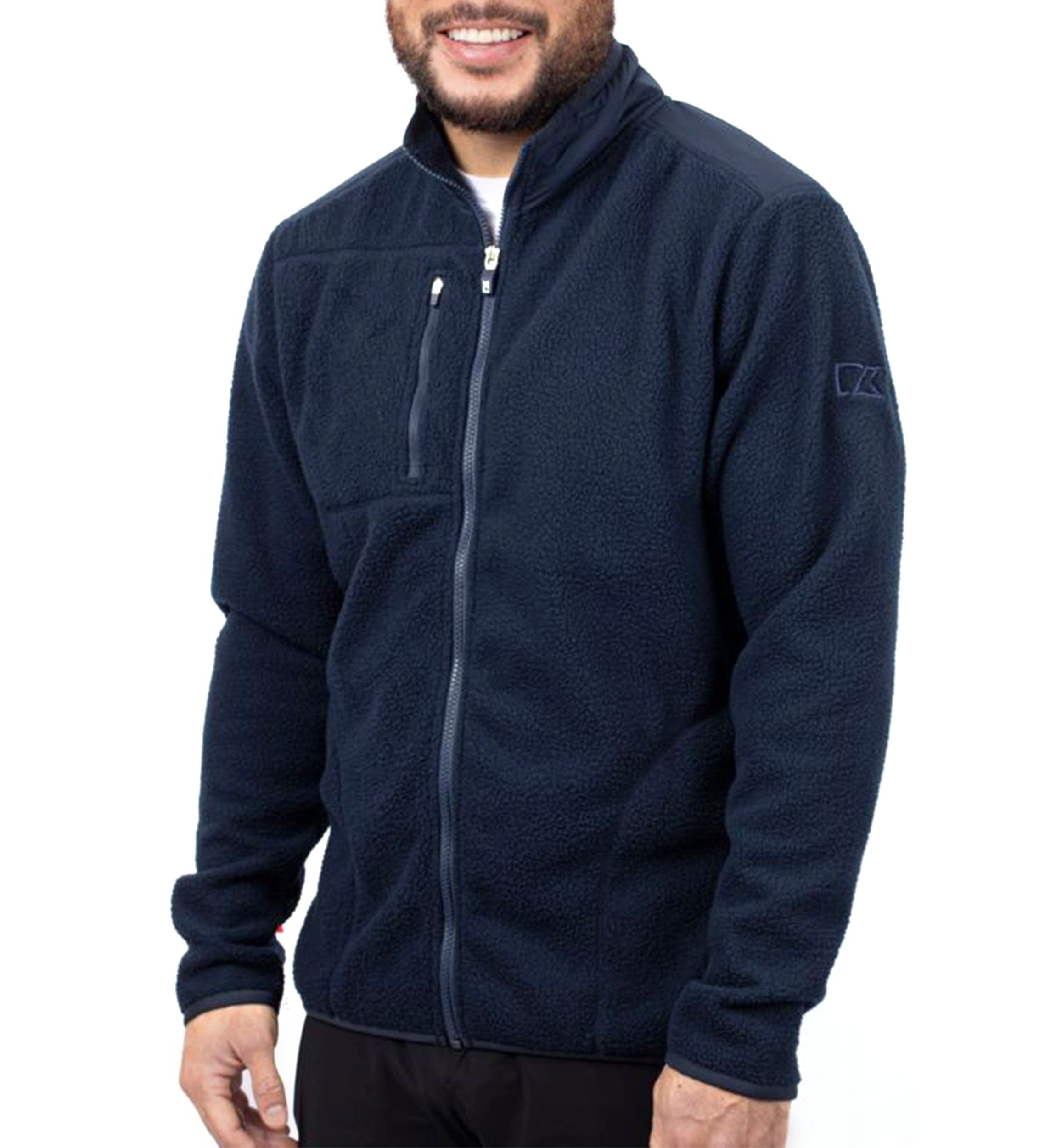 Cascade Eco Sherpa Mens Big & Tall Fleece Jacket
