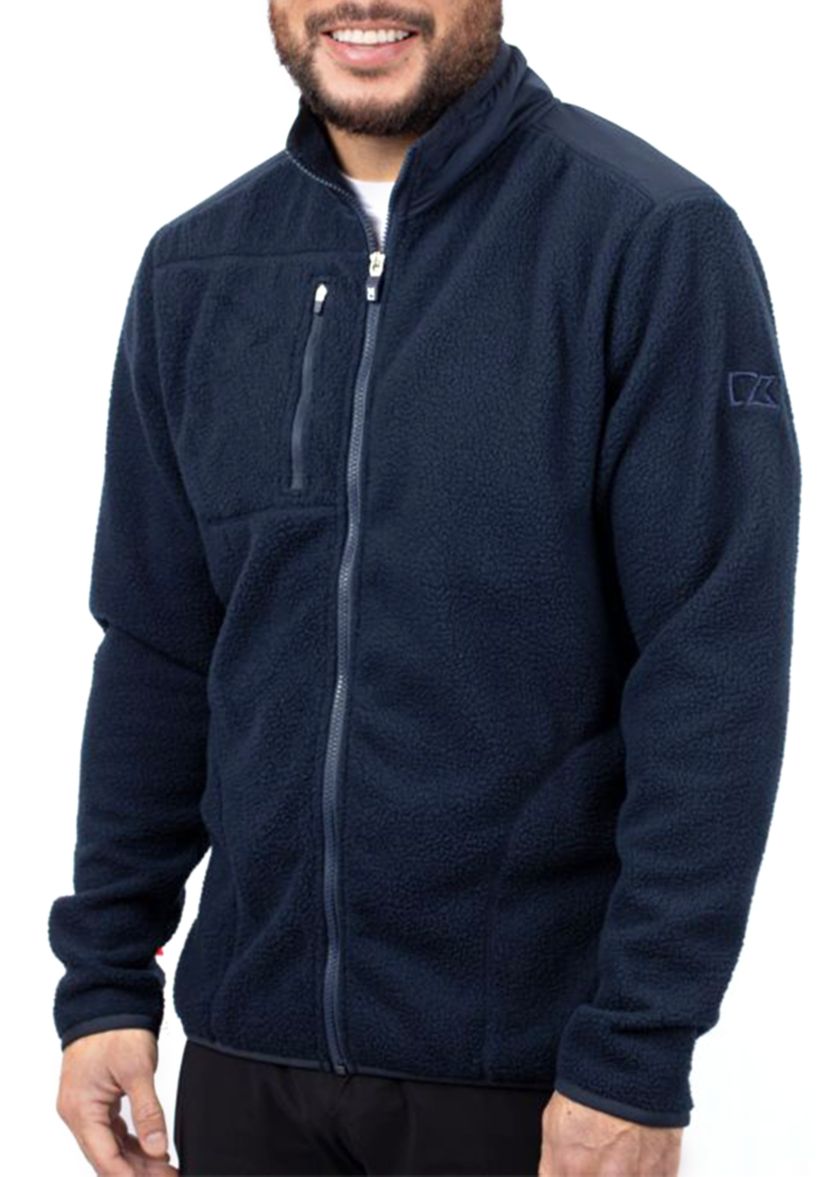 Cascade Eco Sherpa Mens Big & Tall Fleece Jacket