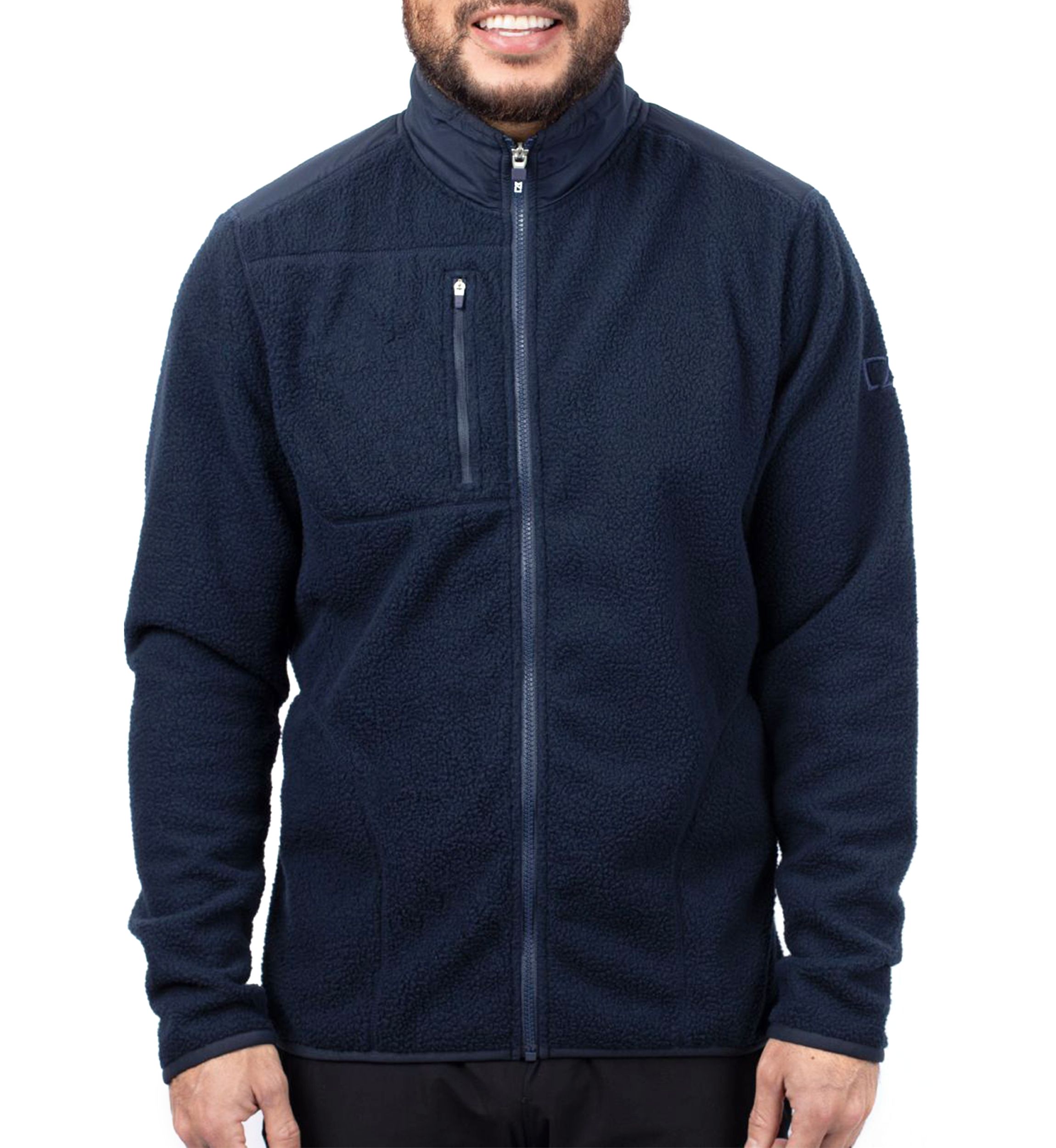 Cascade Eco Sherpa Mens Big & Tall Fleece Jacket