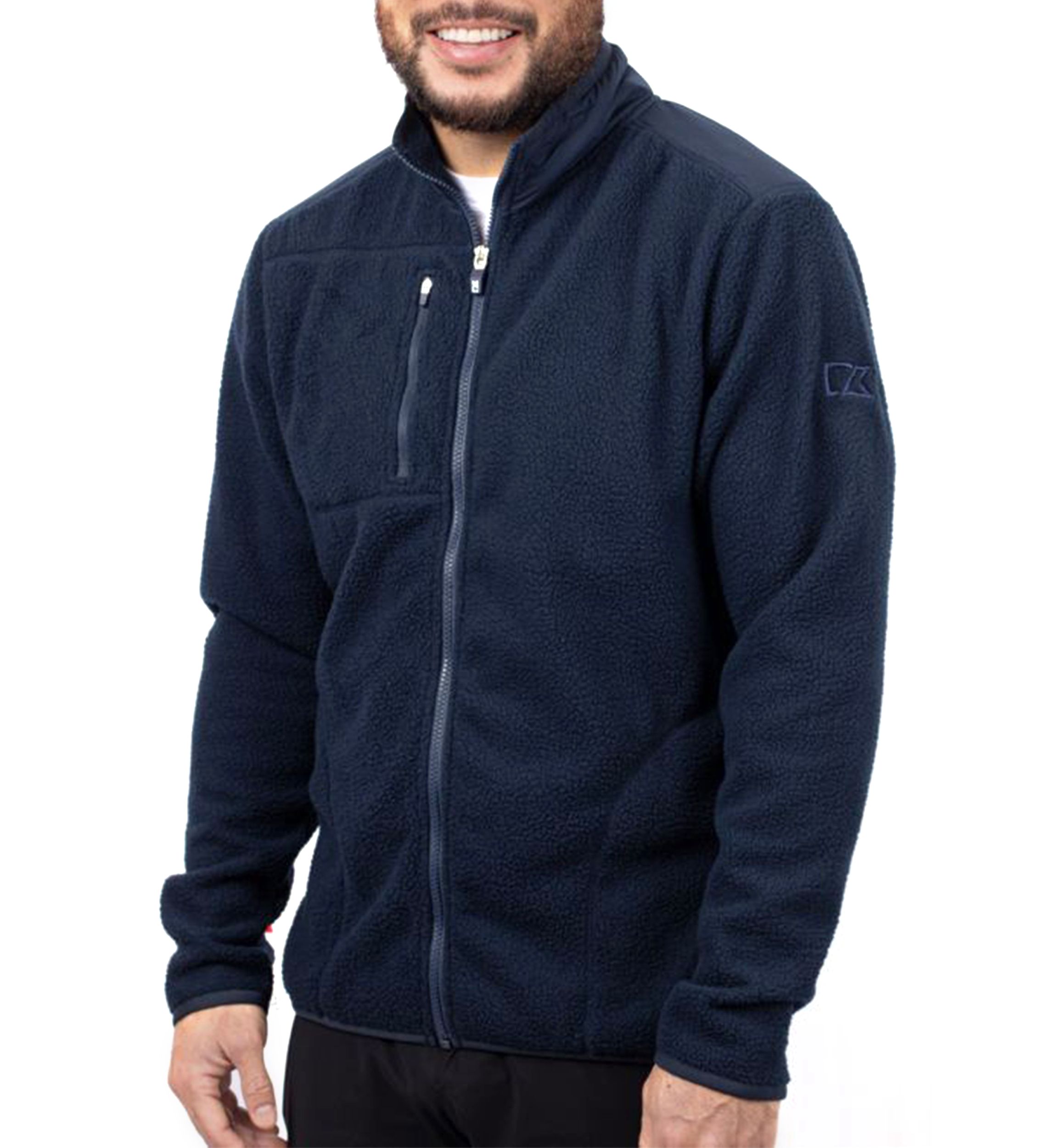 Cascade Eco Sherpa Mens Big & Tall Fleece Jacket