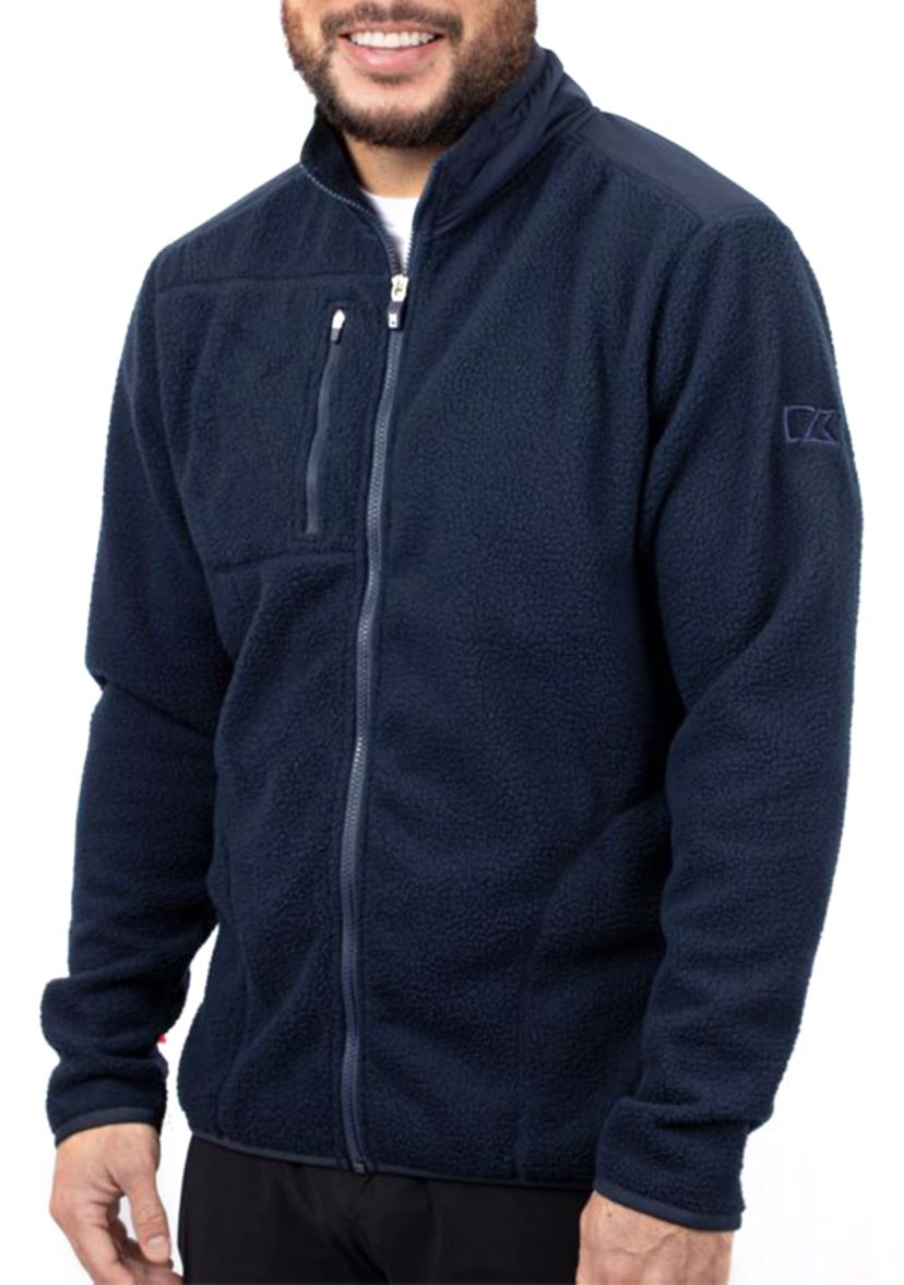 Cascade Eco Sherpa Mens Big & Tall Fleece Jacket