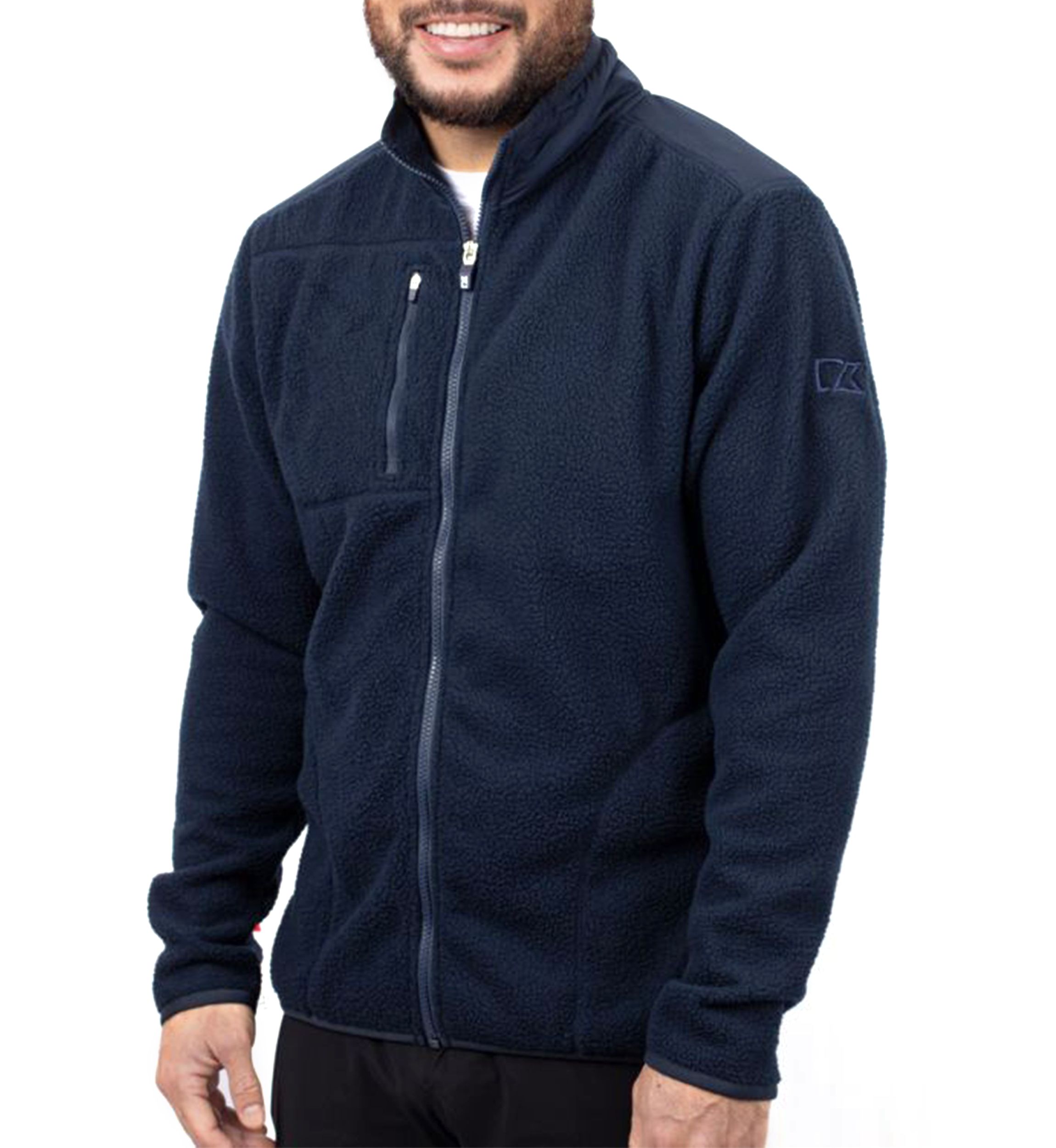 Cascade Eco Sherpa Mens Big & Tall Fleece Jacket