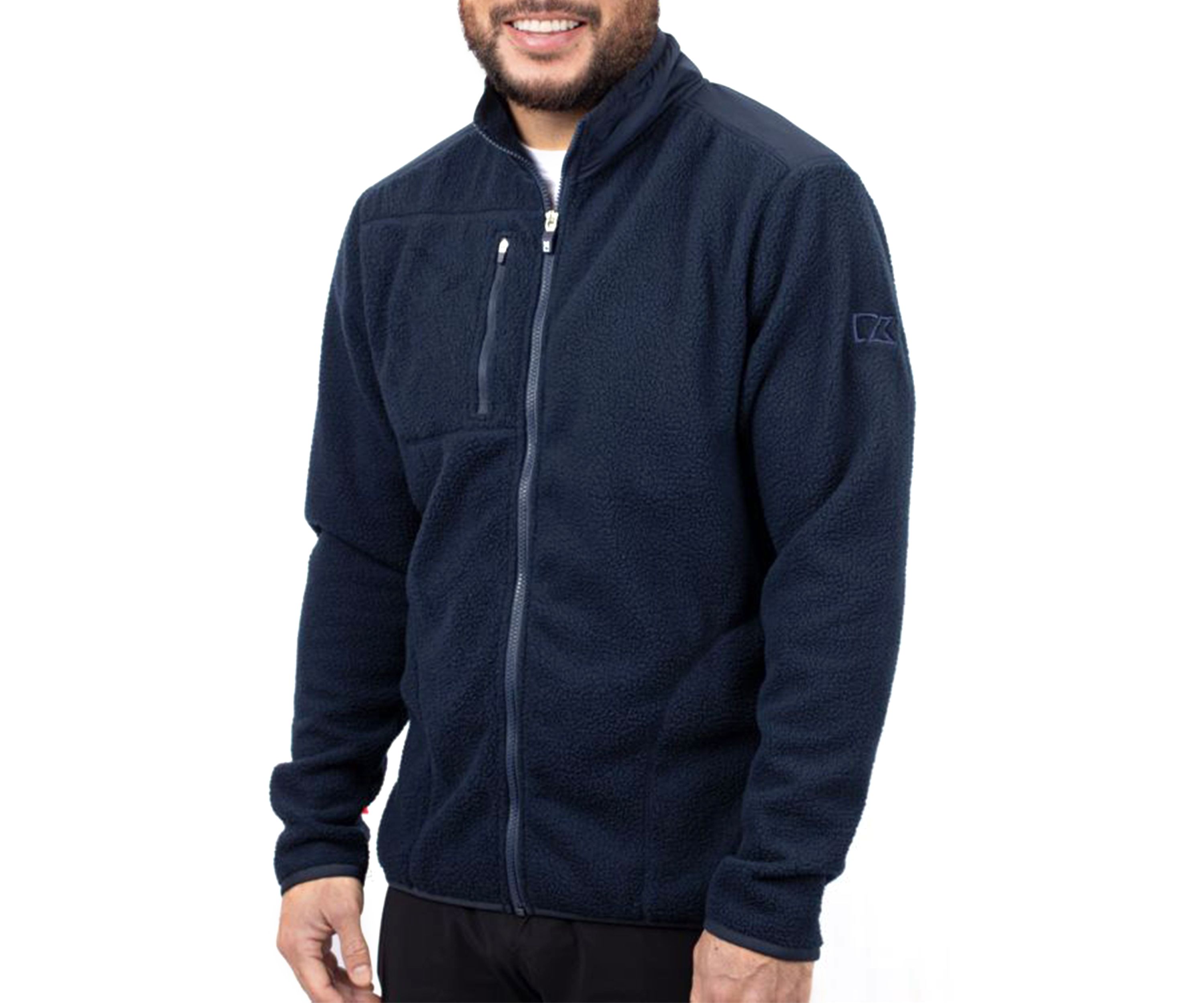 Cascade Eco Sherpa Mens Big & Tall Fleece Jacket