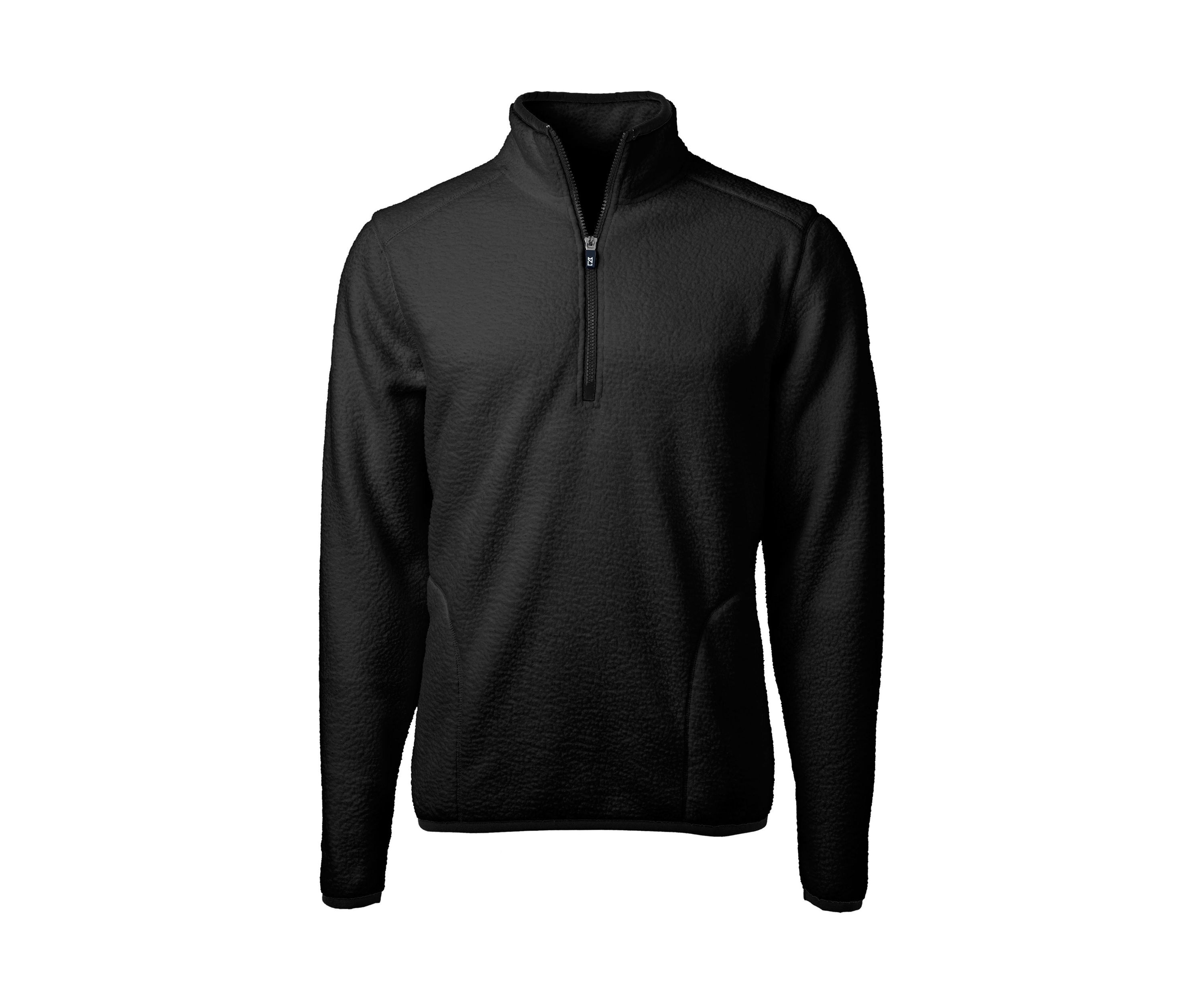 Cascade Eco Sherpa Fleece Mens Big & Tall Quarter Zip Jacket