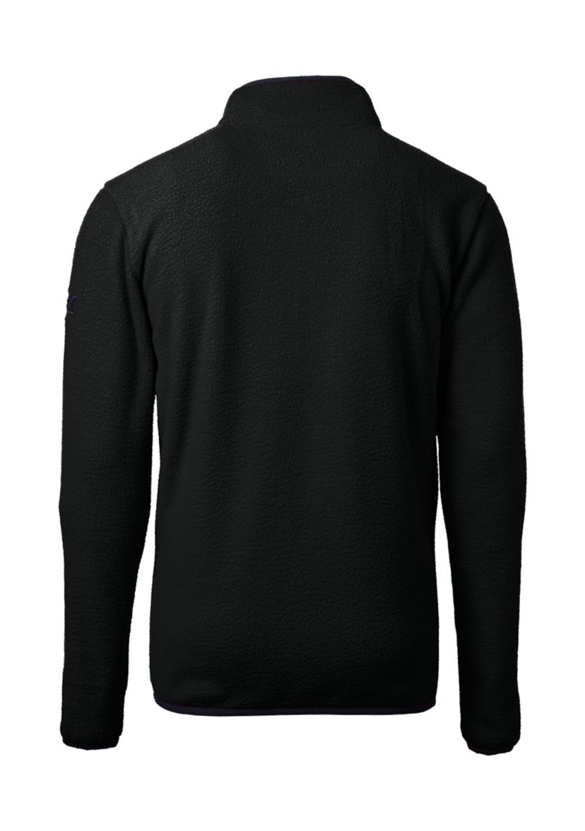 Cascade Eco Sherpa Fleece Mens Big & Tall Quarter Zip Jacket