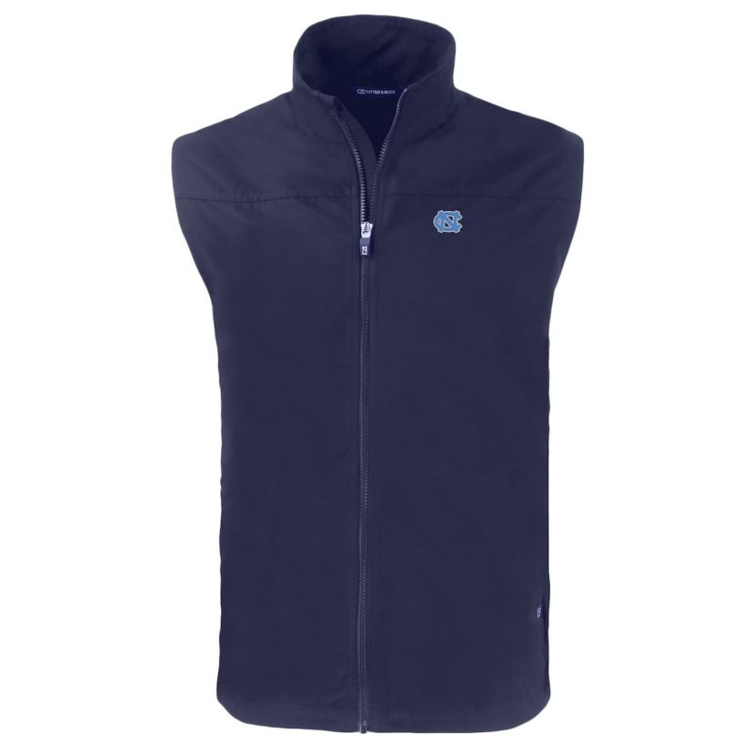 NCAA North Carolina Tar Heels Big & Tall Charter Eco Full-Zip Vest