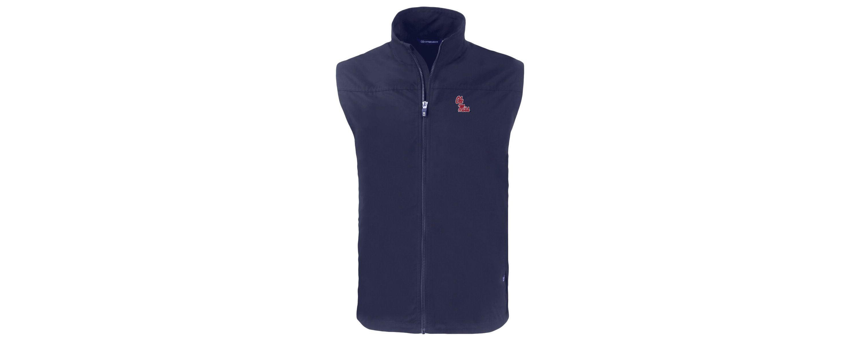 NCAA Ole Miss Rebels Big & Tall Charter Eco Full-Zip Vest
