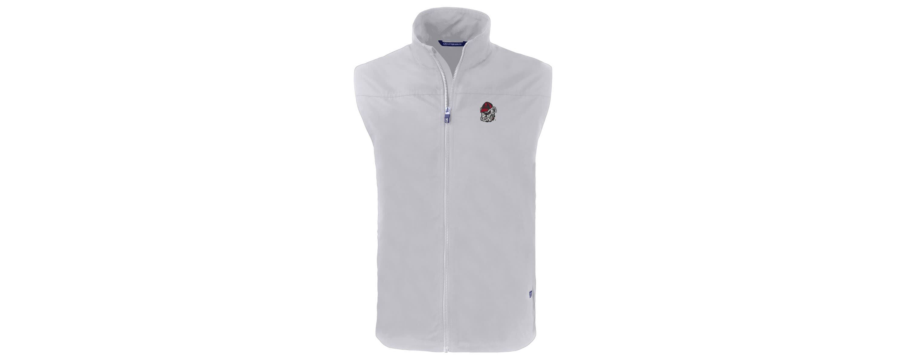 NCAA Georgia Bulldogs Big & Tall Charter Eco Full-Zip Vest