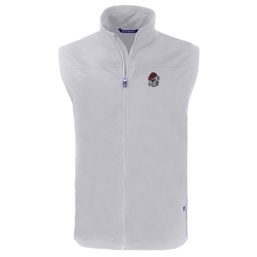 NCAA Georgia Bulldogs Big & Tall Charter Eco Full-Zip Vest