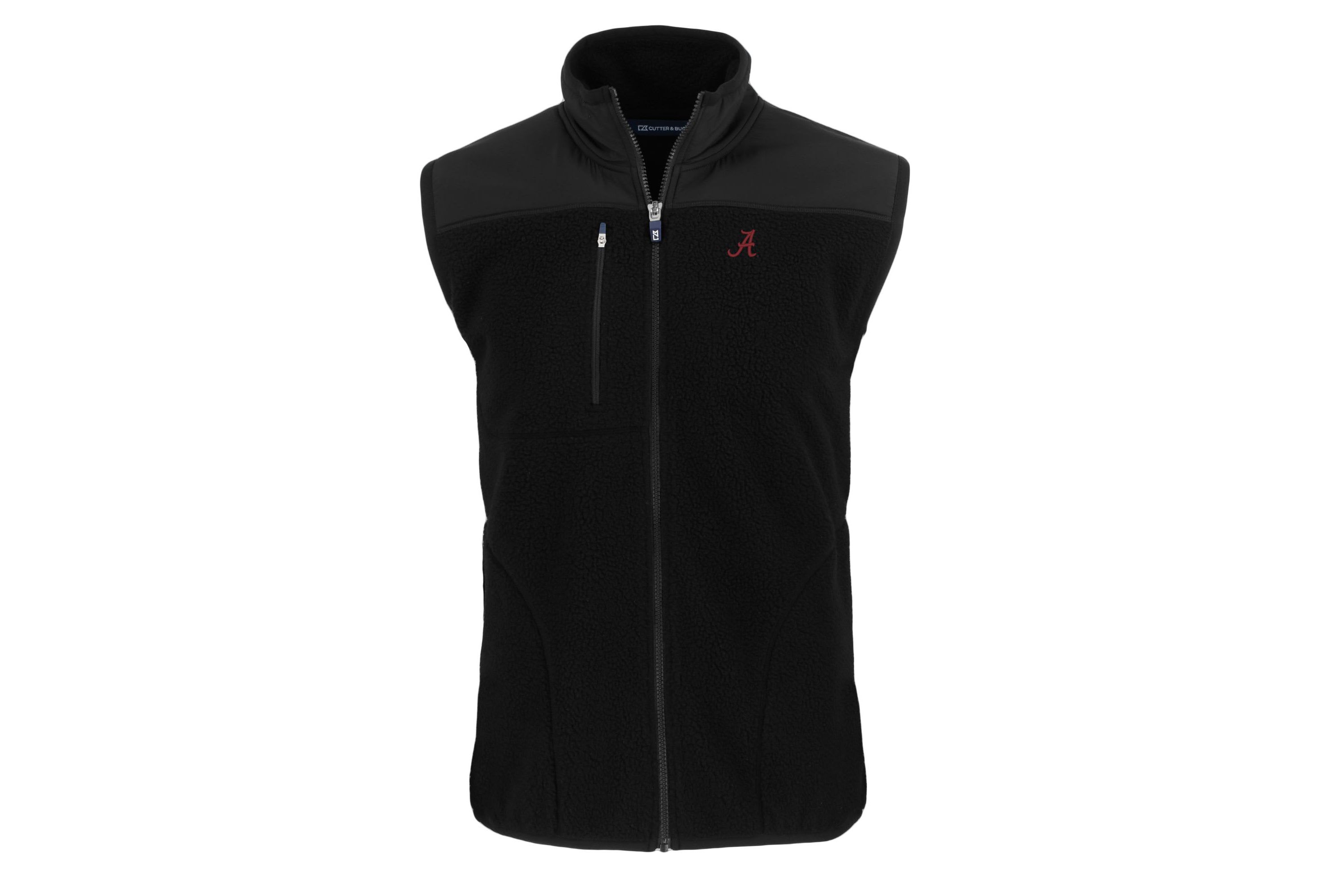 Alabama Crimson Tide NCAA Alabama Tide Big & Tall Cascade Eco Sherpa Fleece Full-Zip Vest