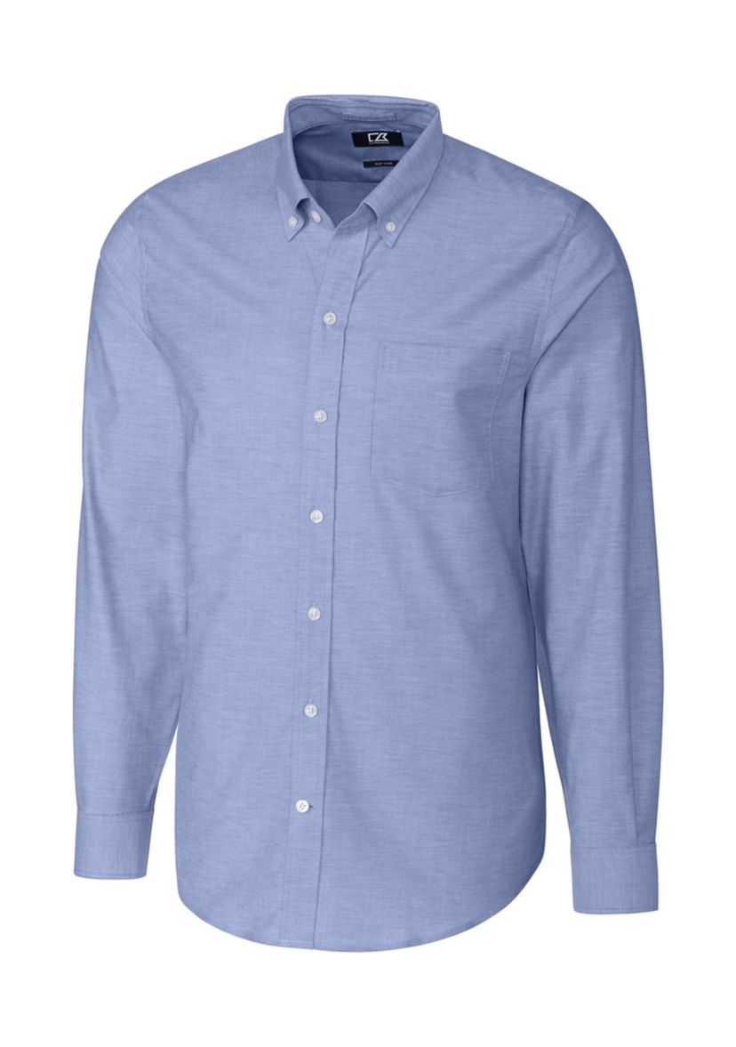  Big & Tall Stretch Oxford Dress Shirt