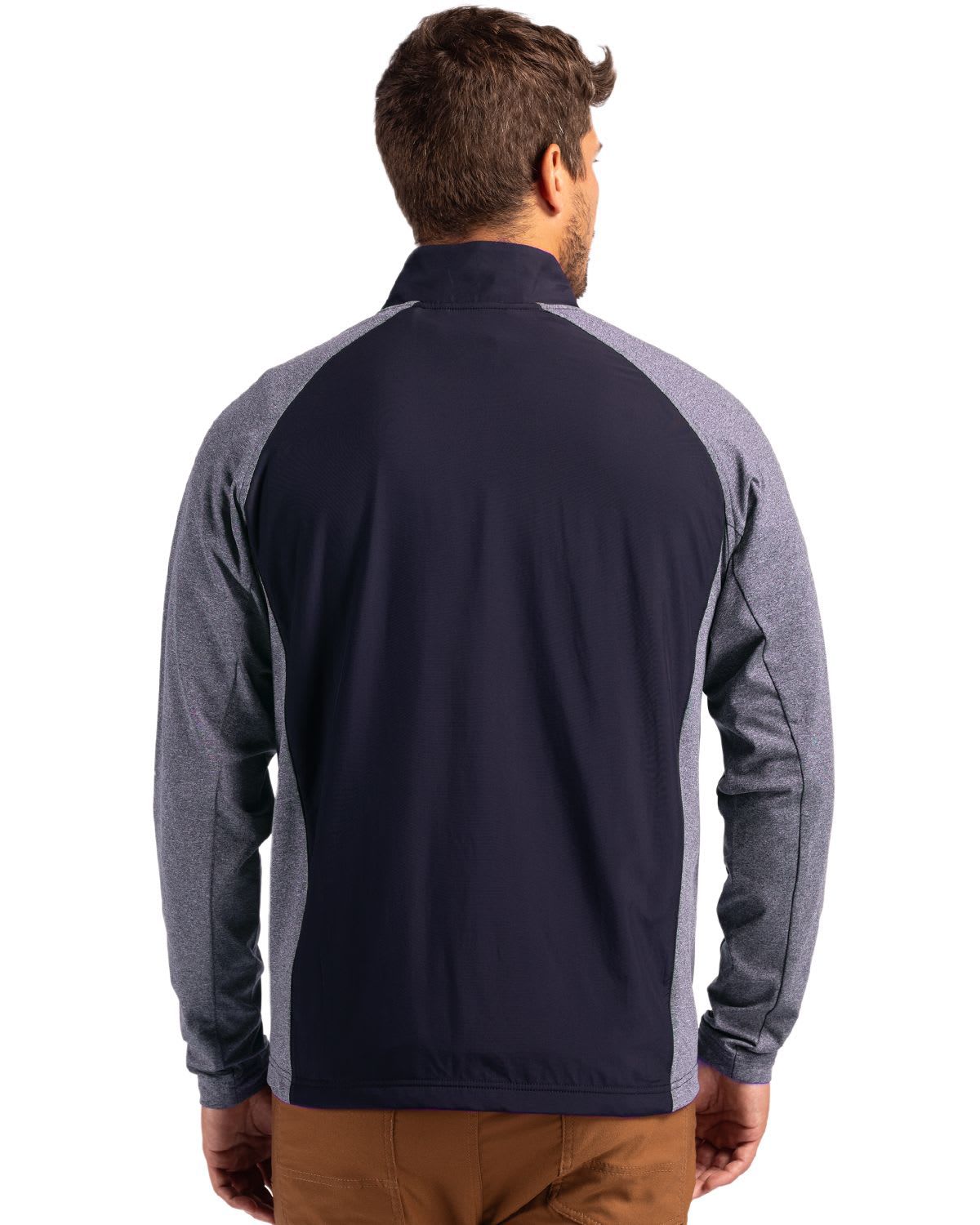 Cutter & Buck Adapt Eco Knit Hybrid Recycled Mens Full Zip Jacket
