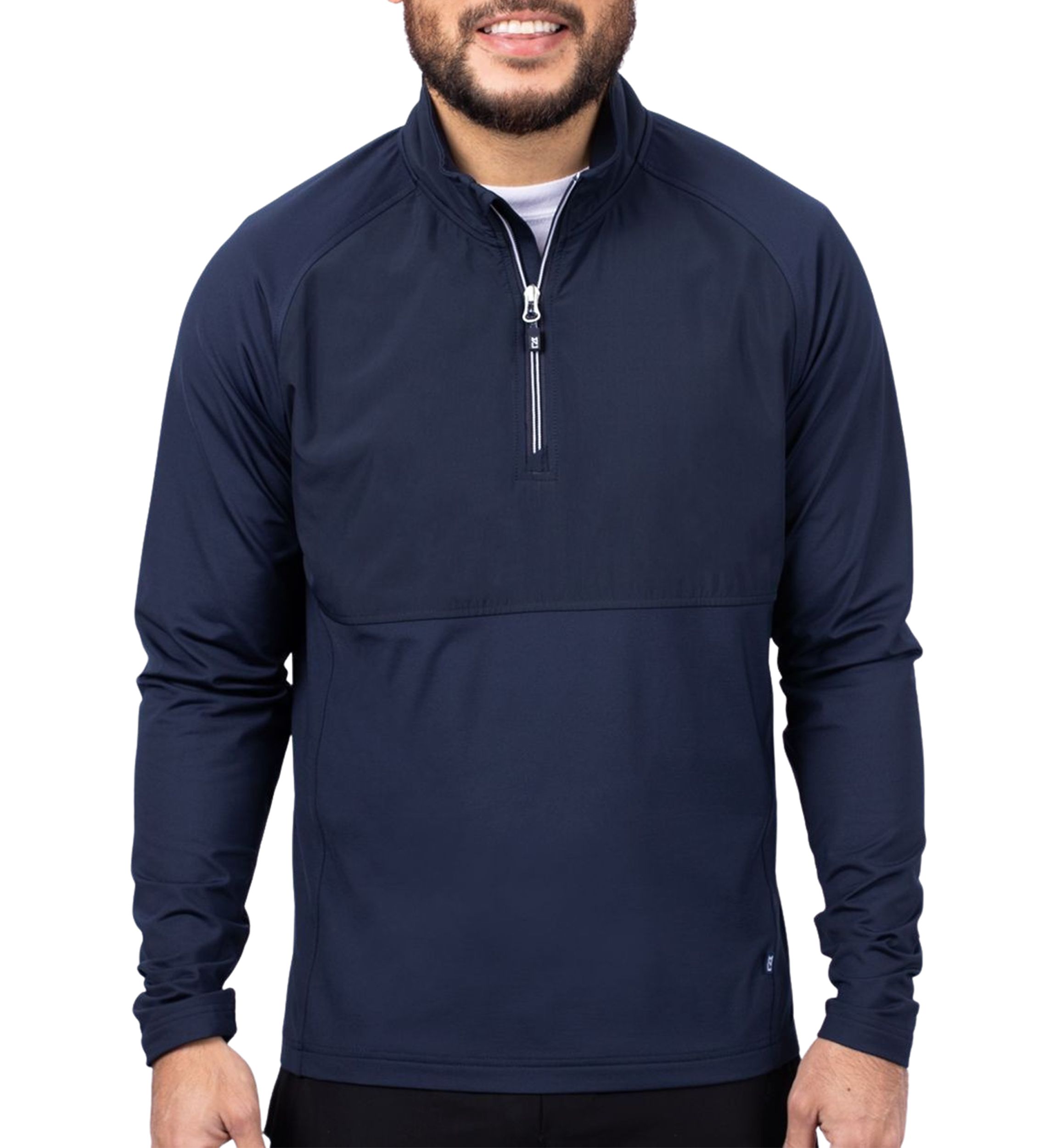 Pike Double Dot Print Stretch Mens Big and Tall Polo