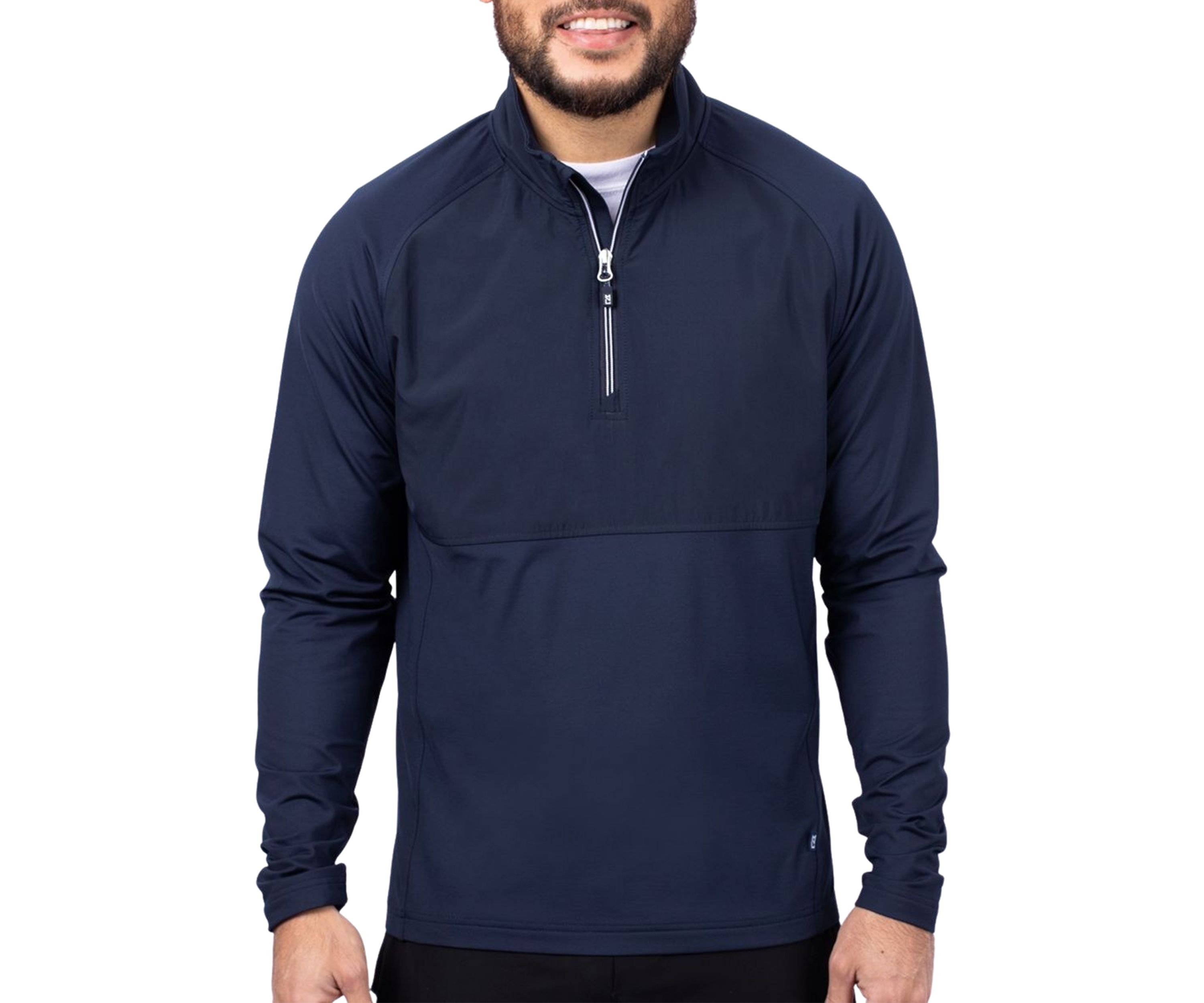 Pike Double Dot Print Stretch Mens Big and Tall Polo