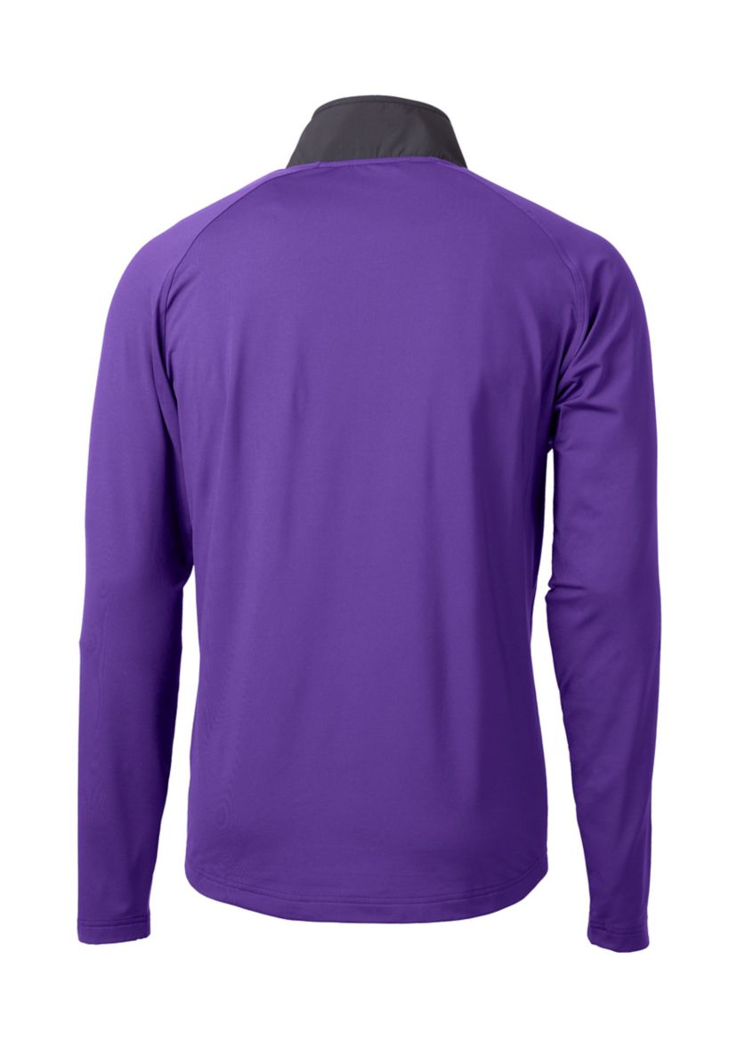 Cutter & Buck Adapt Eco Knit Hybrid Recycled Mens Quarter Zip