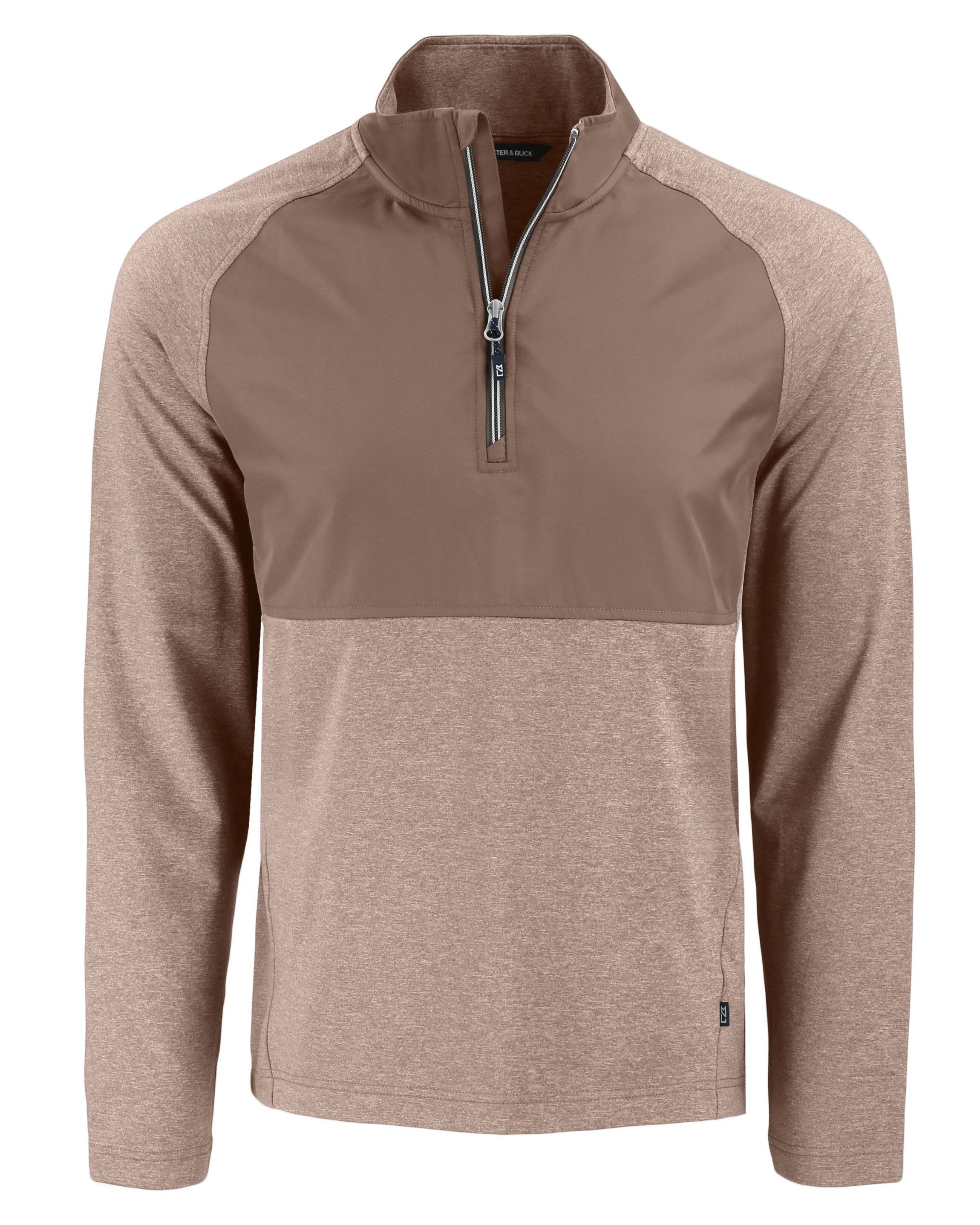 Cutter & Buck Adapt Eco Knit Hybrid Recycled Mens Quarter Zip