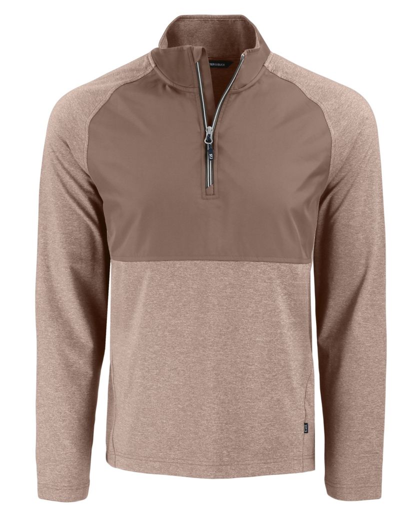 Cutter & Buck Adapt Eco Knit Hybrid Recycled Mens Quarter Zip