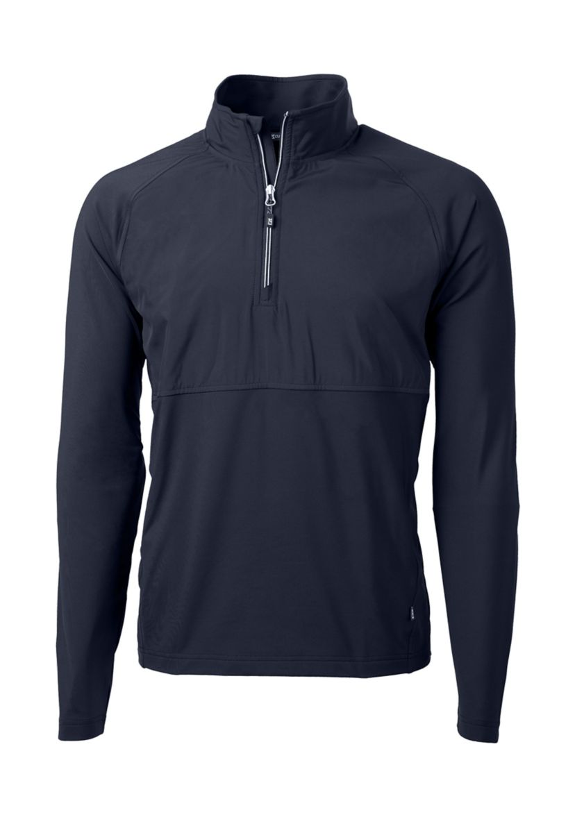 Cutter & Buck Adapt Eco Knit Hybrid Recycled Mens Quarter Zip