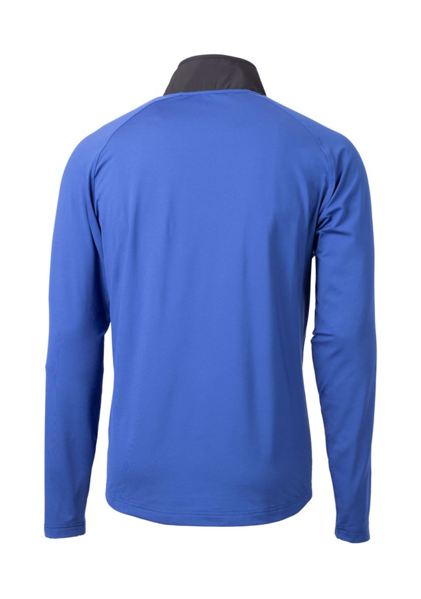 Cutter & Buck Adapt Eco Knit Hybrid Recycled Mens Quarter Zip
