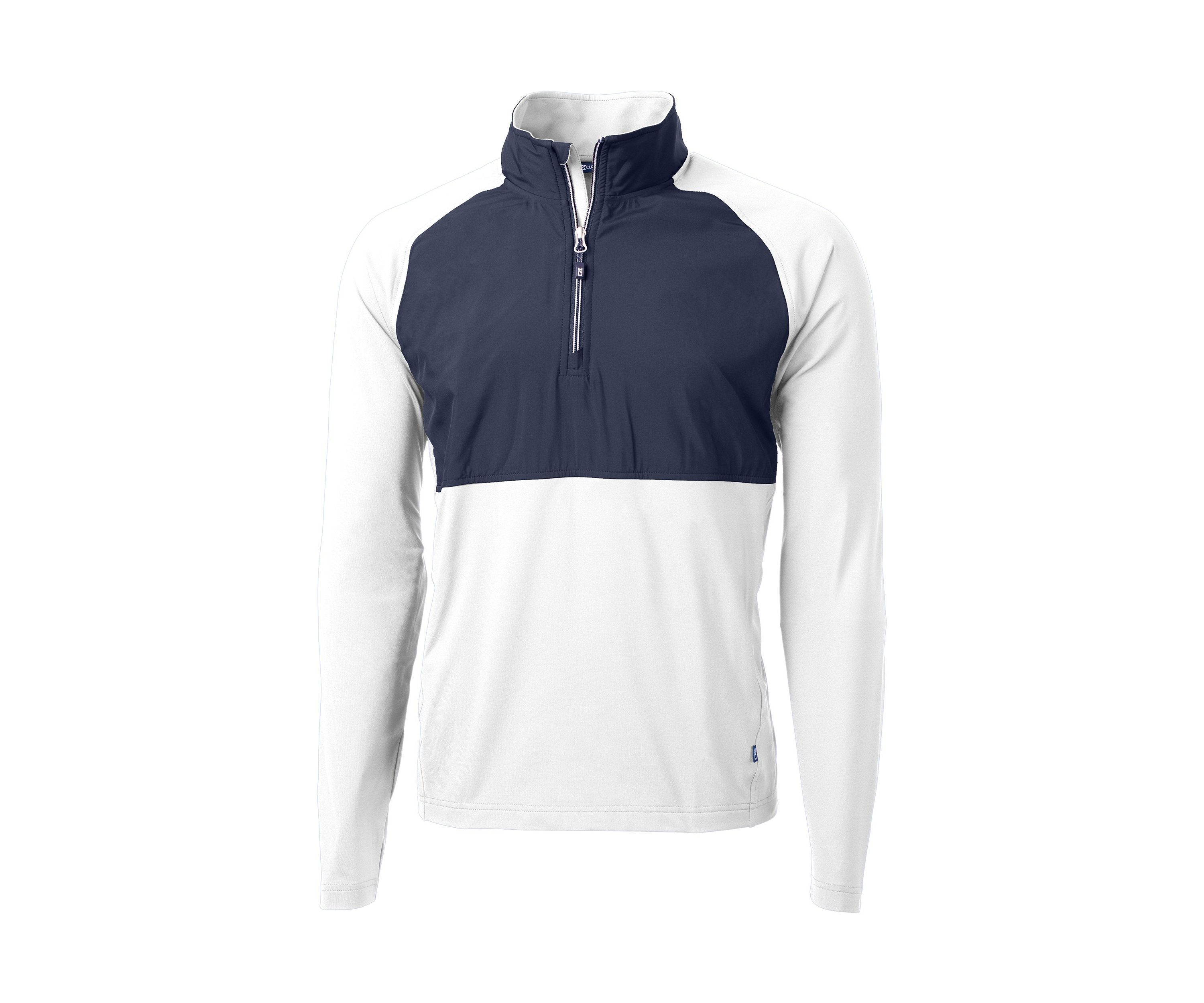 Cutter & Buck Adapt Eco Knit Hybrid Recycled Mens Quarter Zip