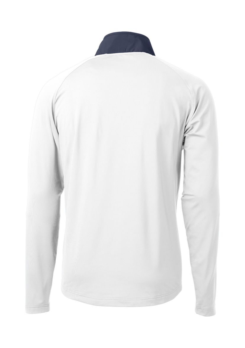 Cutter & Buck Adapt Eco Knit Hybrid Recycled Mens Quarter Zip