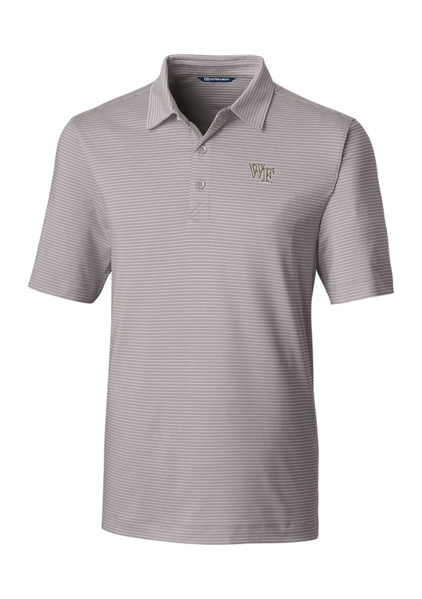 NCAA Wake Forest Demon Deacons Forge Polo Pencil Stripe