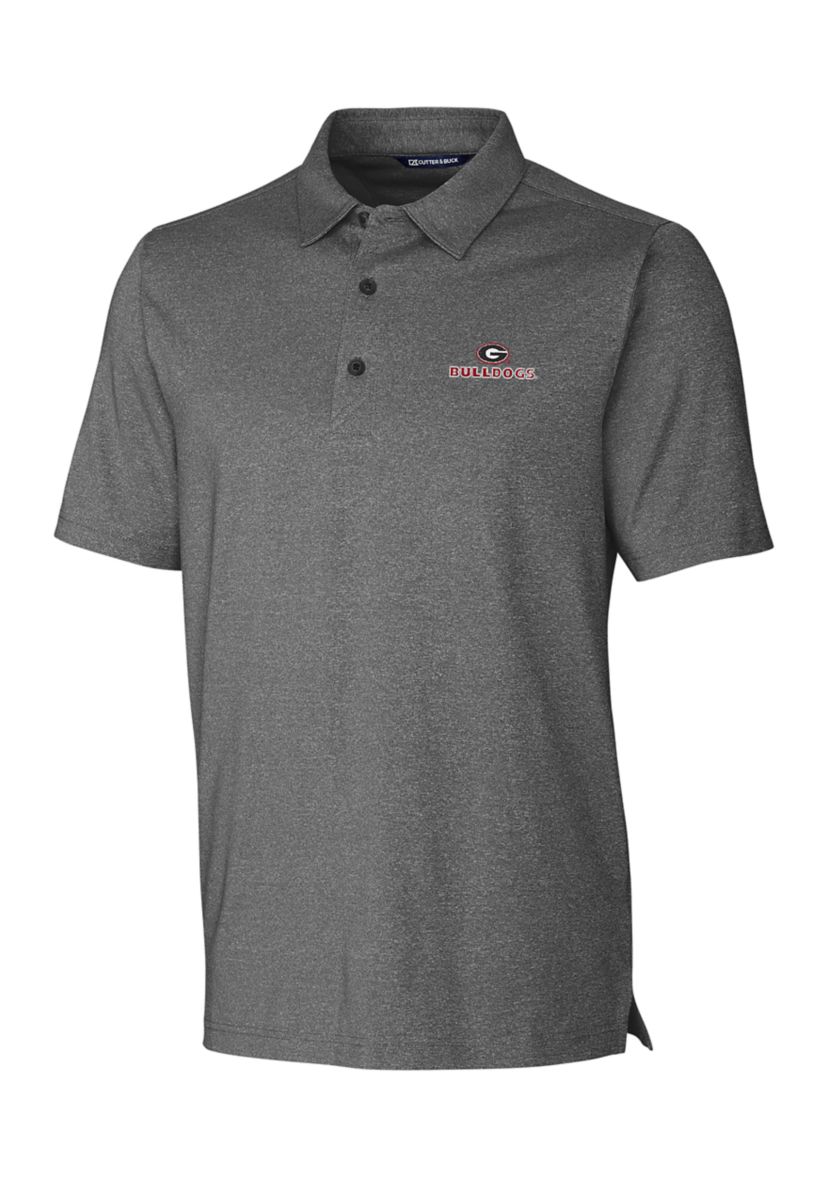 NCAA Georgia Bulldogs Forge Heather Polo
