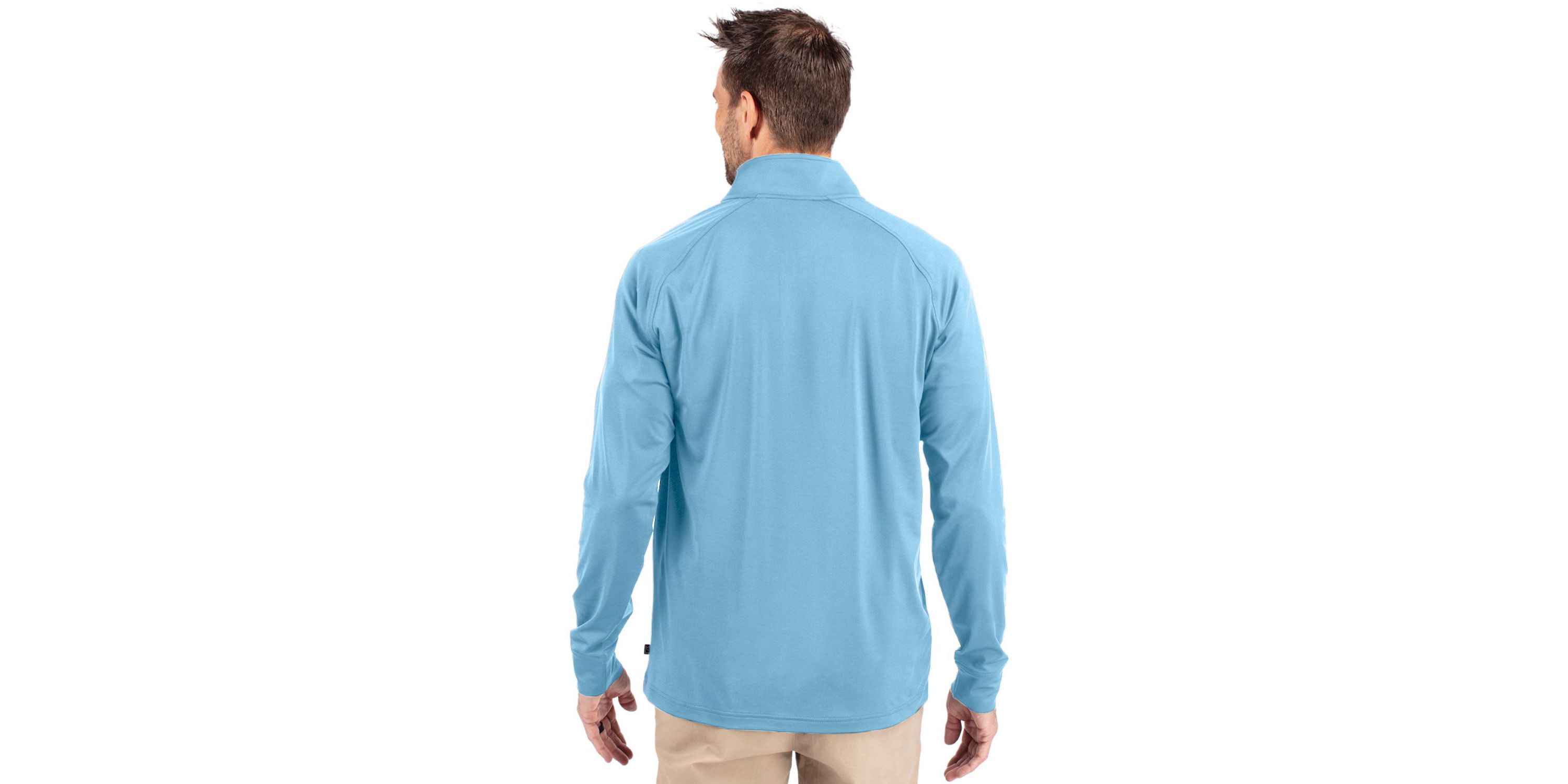 Big & Tall Cutter & Buck Adapt Eco Knit Stretch Recycled Mens Quarter Zip Pullover