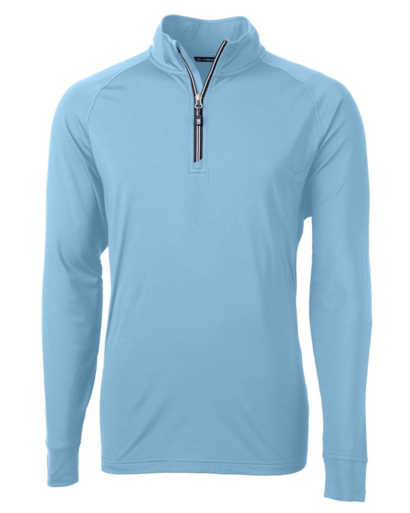 Big & Tall Cutter & Buck Adapt Eco Knit Stretch Recycled Mens Quarter Zip Pullover