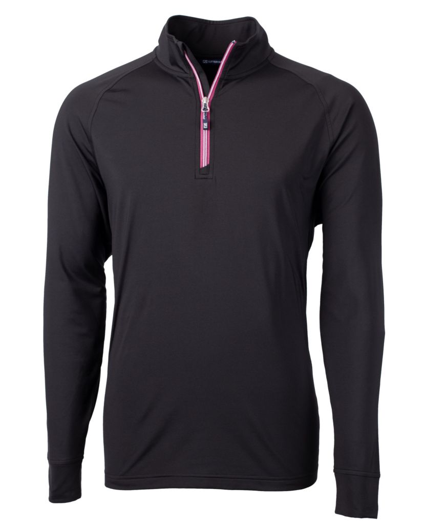 Big & Tall Cutter & Buck Adapt Eco Knit Stretch Recycled Mens Quarter Zip Pullover
