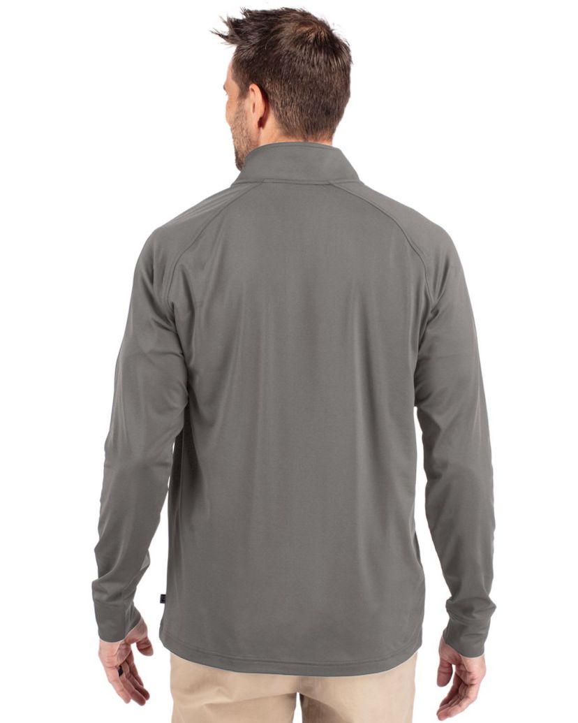 Big & Tall Cutter & Buck Adapt Eco Knit Stretch Recycled Mens Quarter Zip Pullover
