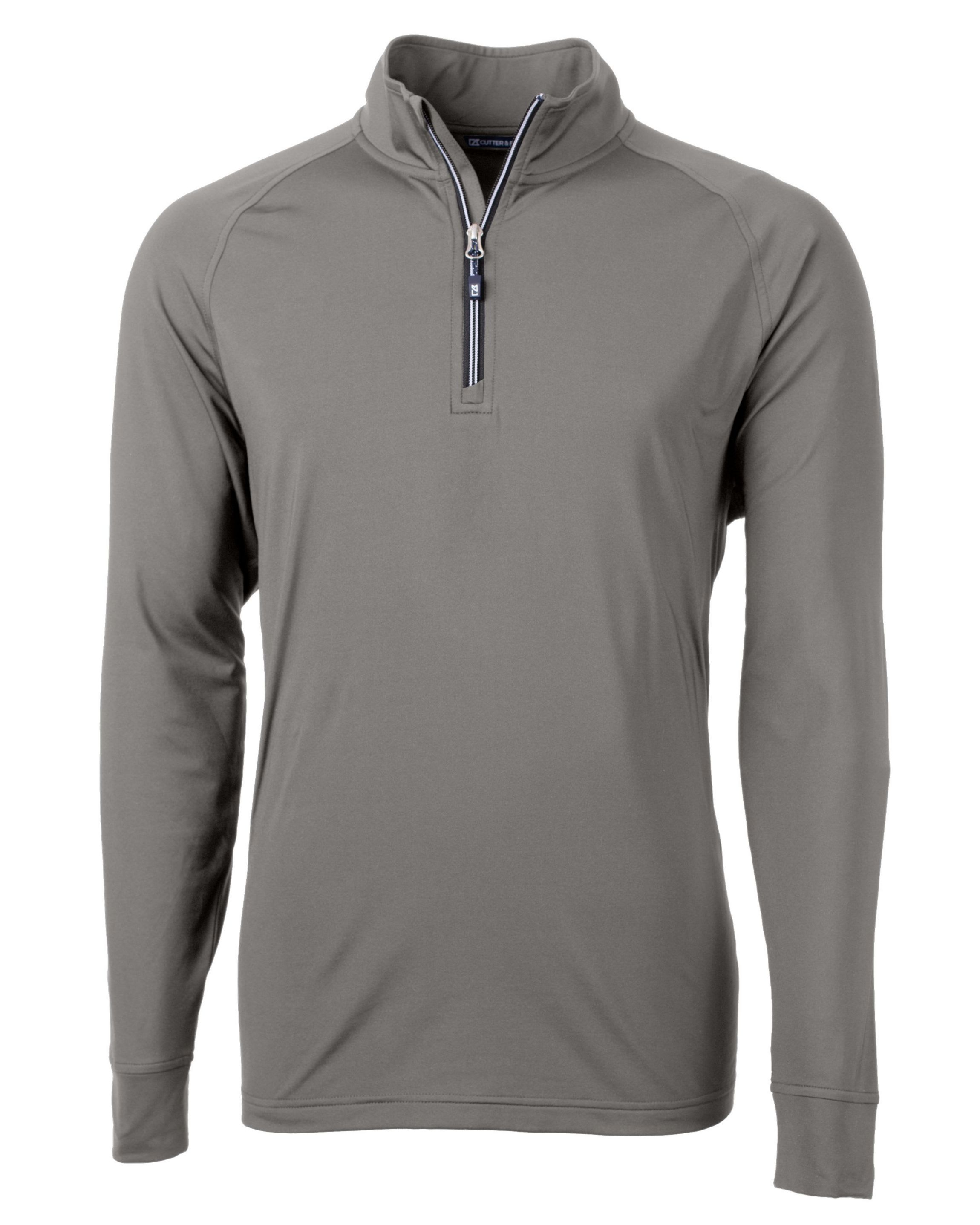 Big & Tall Cutter & Buck Adapt Eco Knit Stretch Recycled Mens Quarter Zip Pullover