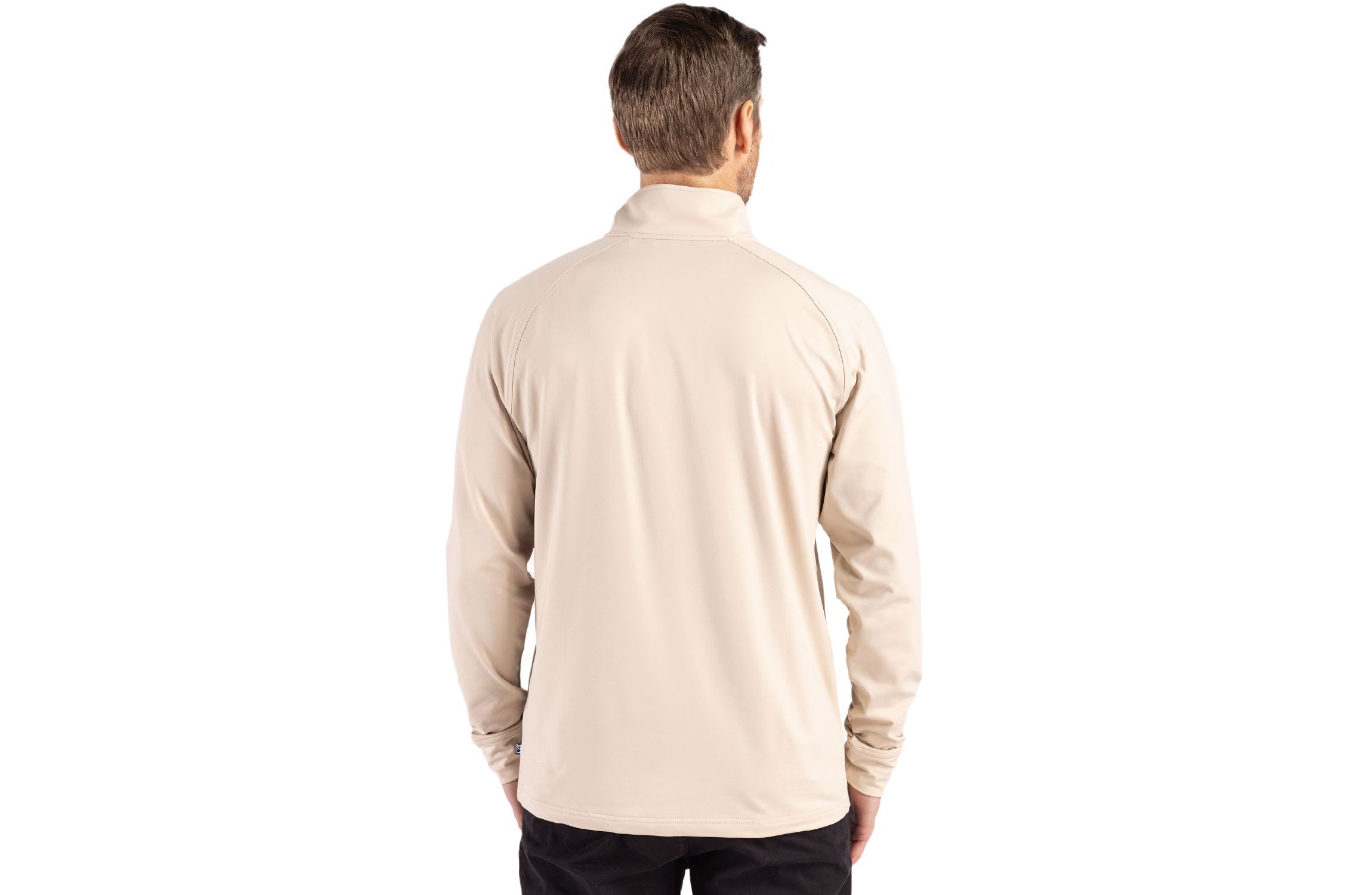 Big & Tall Cutter & Buck Adapt Eco Knit Stretch Recycled Mens Quarter Zip Pullover