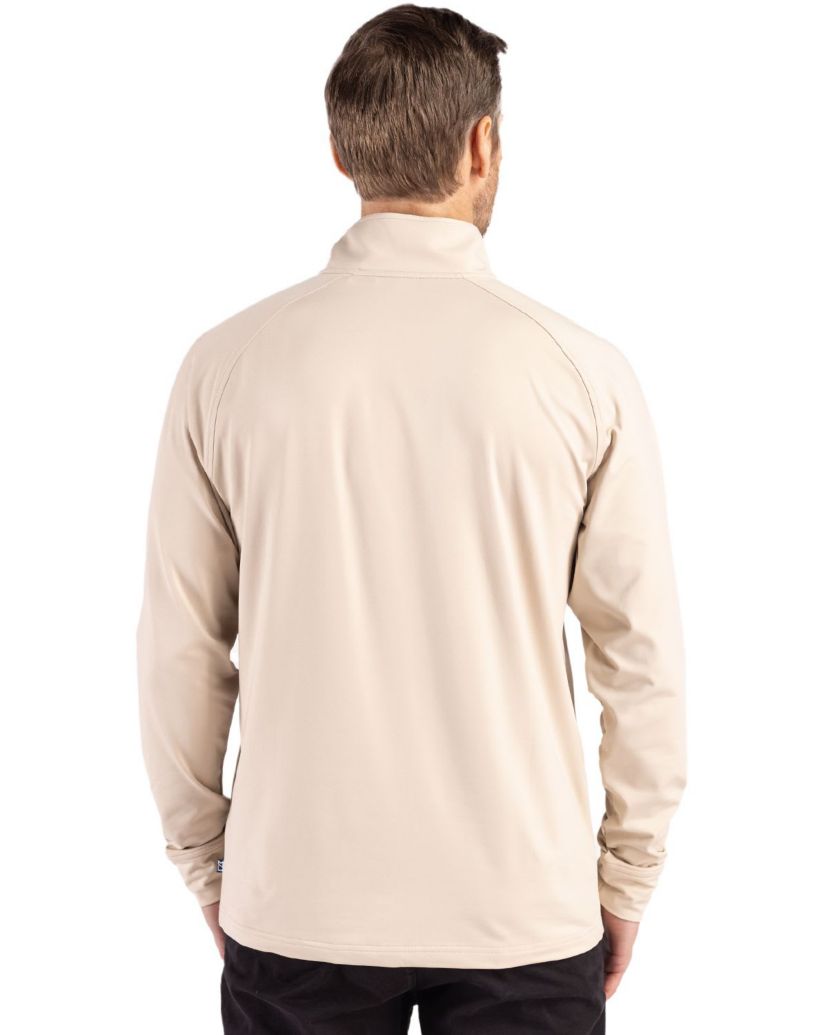 Big & Tall Cutter & Buck Adapt Eco Knit Stretch Recycled Mens Quarter Zip Pullover