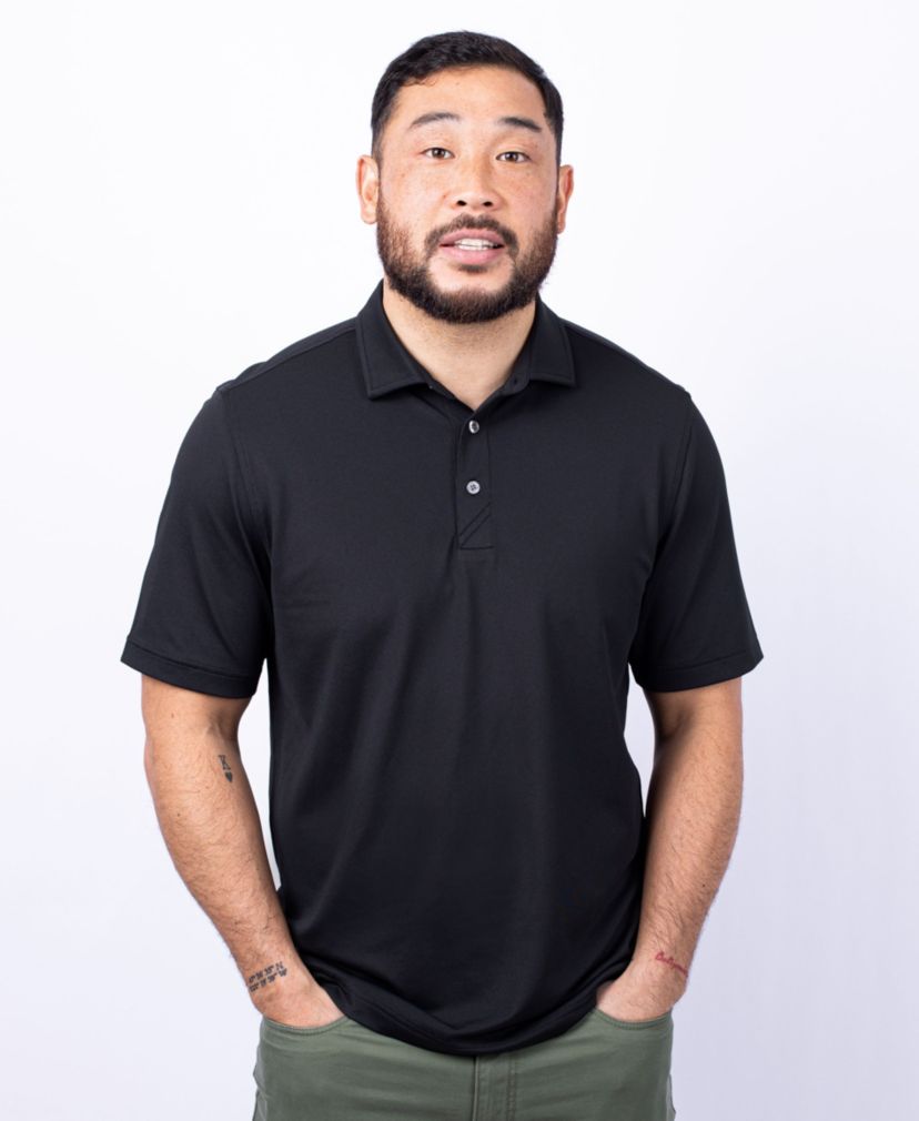 Virtue Eco Pique Recycled Mens Polo