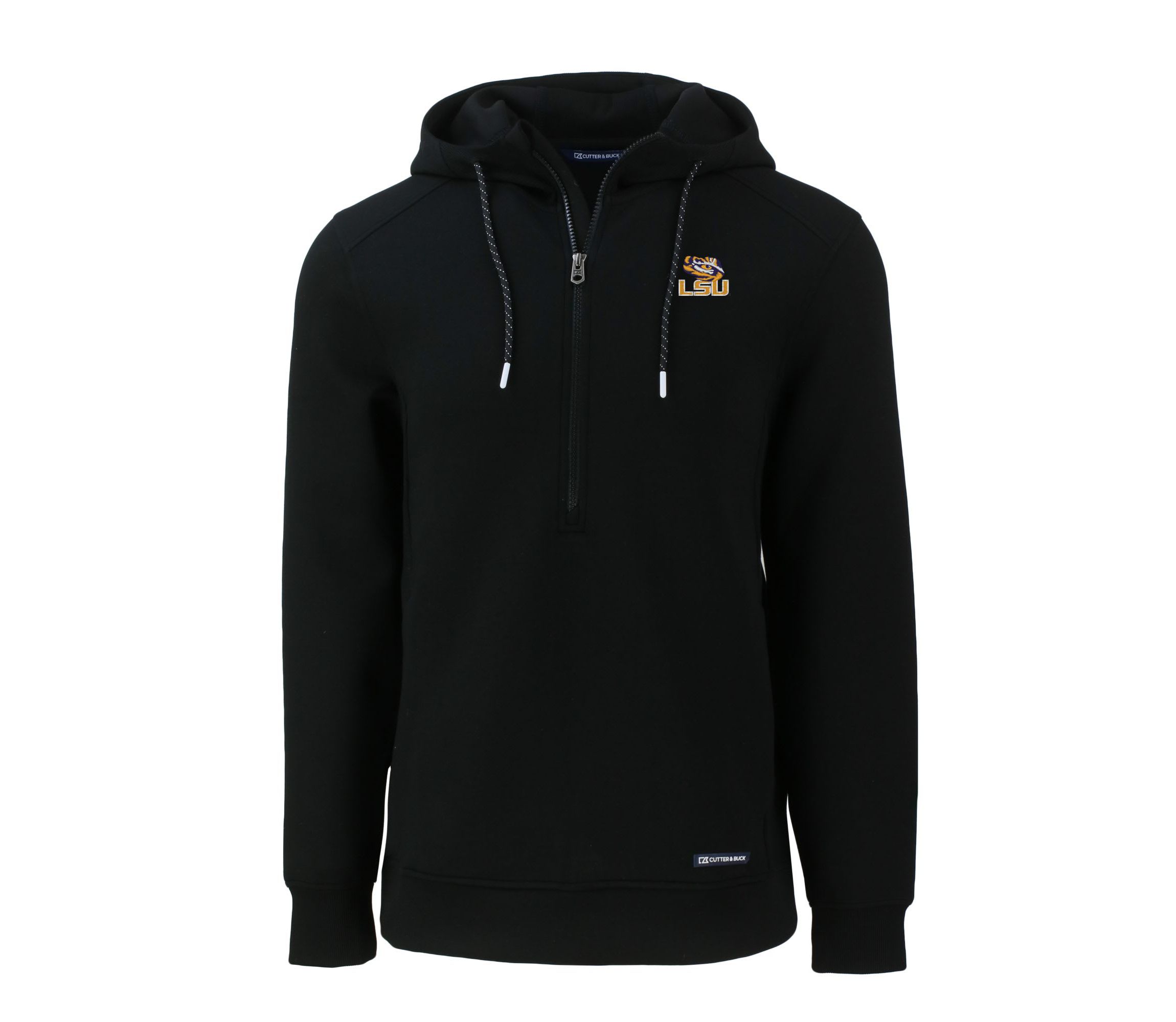 NCAA LSU Tigers Roam Eco Half Zip Recycled Pullover Hoodie