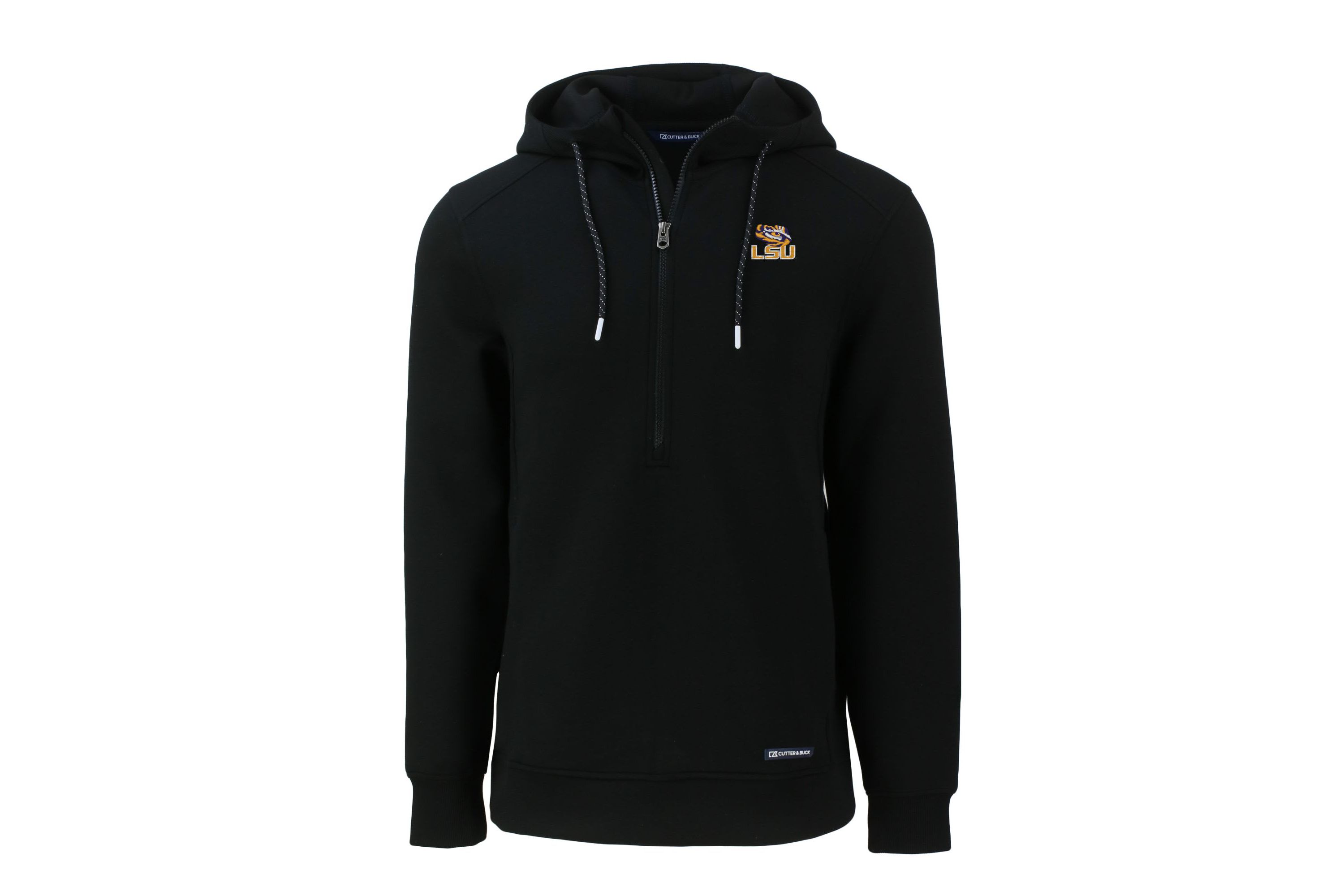 NCAA LSU Tigers Roam Eco Half Zip Recycled Pullover Hoodie