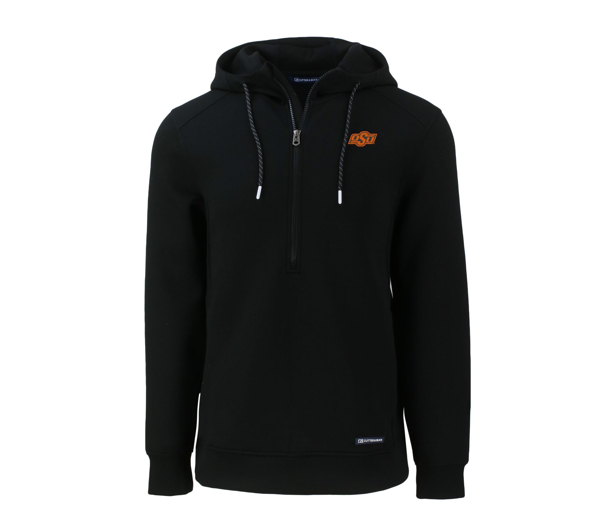 NCAA Oklahoma State Cowboys Roam Eco Half Zip Recycled Pullover Hoodie