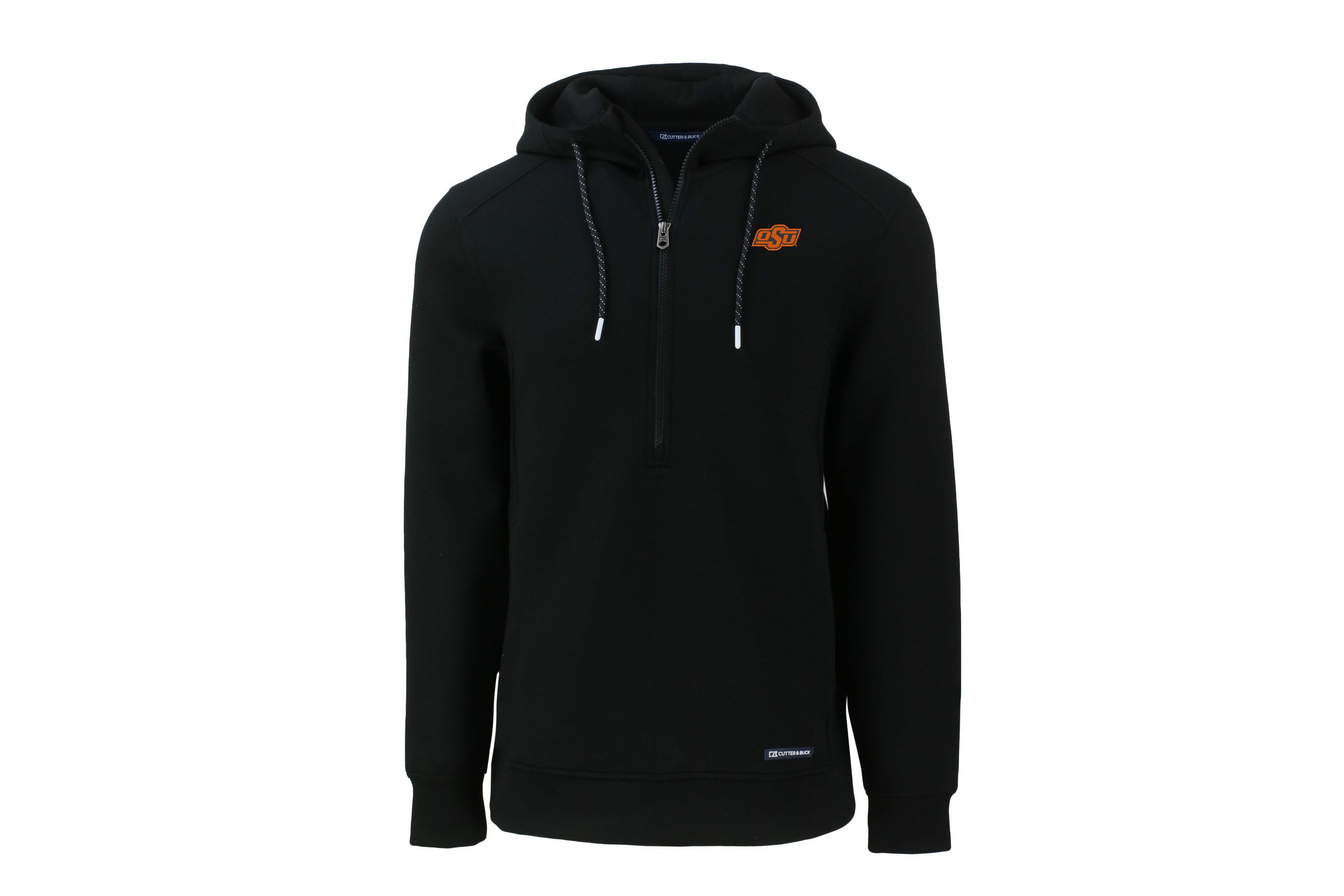 NCAA Oklahoma State Cowboys Roam Eco Half Zip Recycled Pullover Hoodie