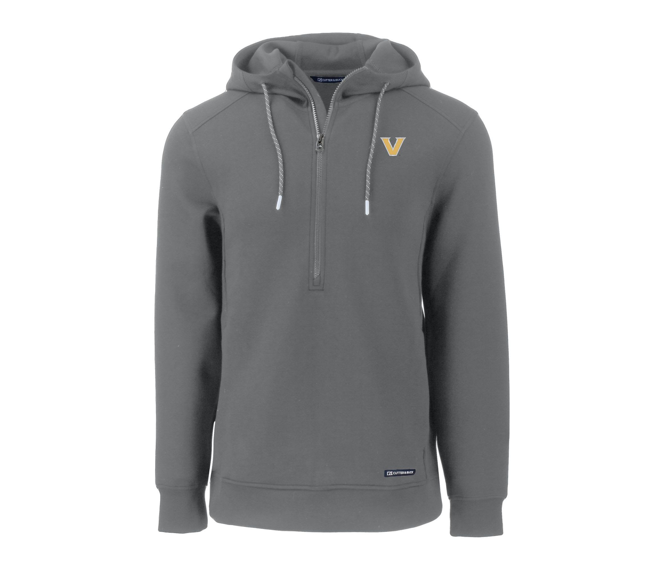 NCAA Vanderbilt Commodores Roam Eco Half Zip Recycled Pullover Hoodie