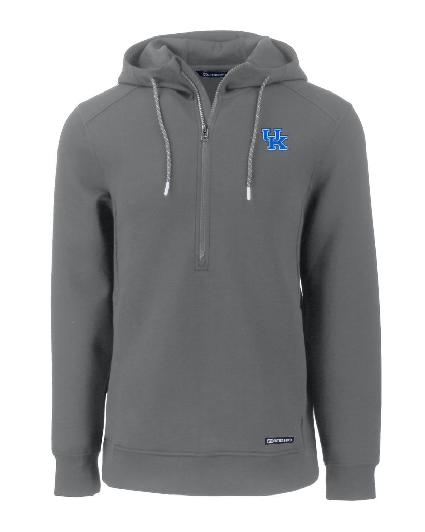 NCAA Kentucky Wildcats Roam Eco Half Zip Recycled Pullover Hoodie