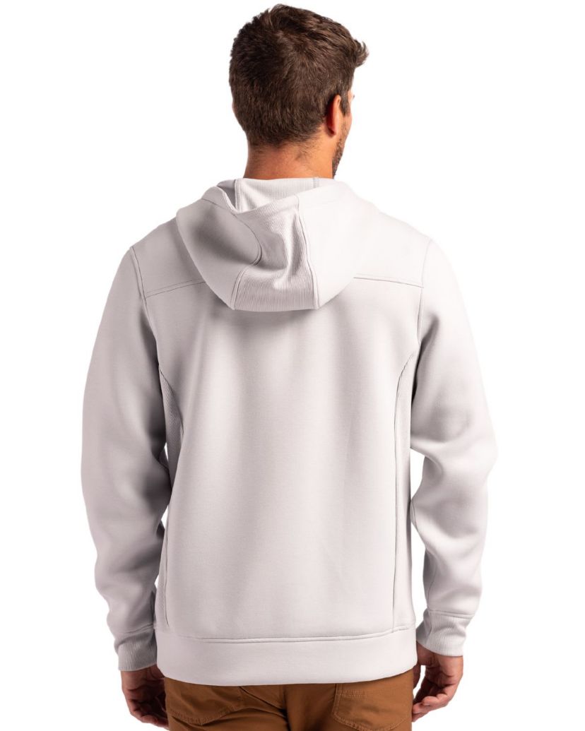 Cutter & Buck Roam Eco Half Zip Recycled Mens Hooded Pullover