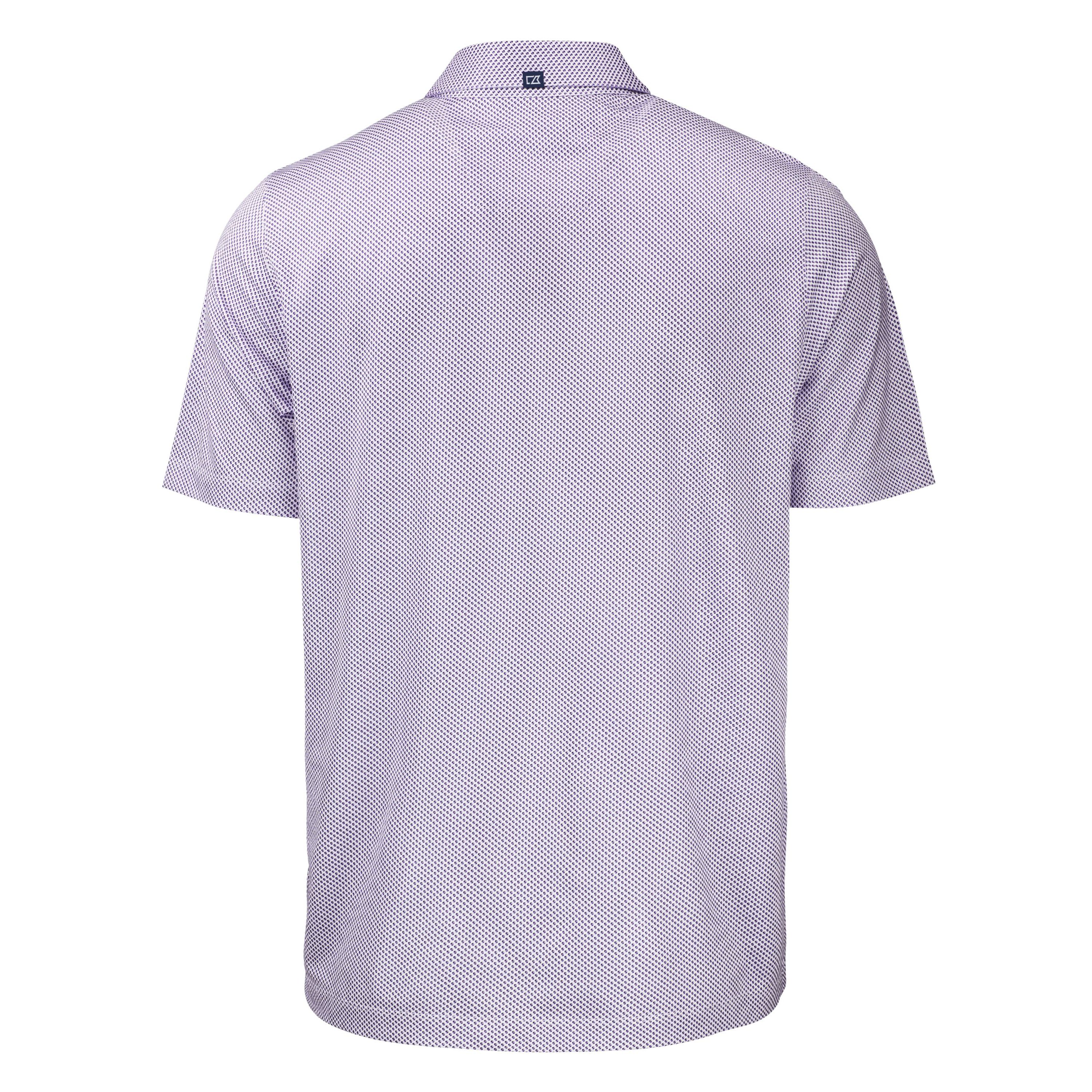 NCAA Clemson Tigers Pike Eco Symmetry Print Stretch Recycled Polo