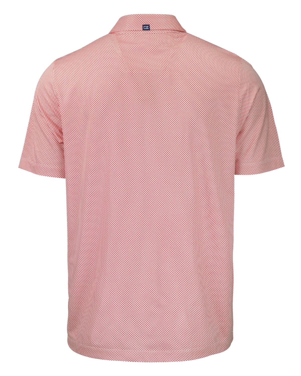 NCAA Georgia Bulldogs Pike Eco Symmetry Print Stretch Recycled Polo