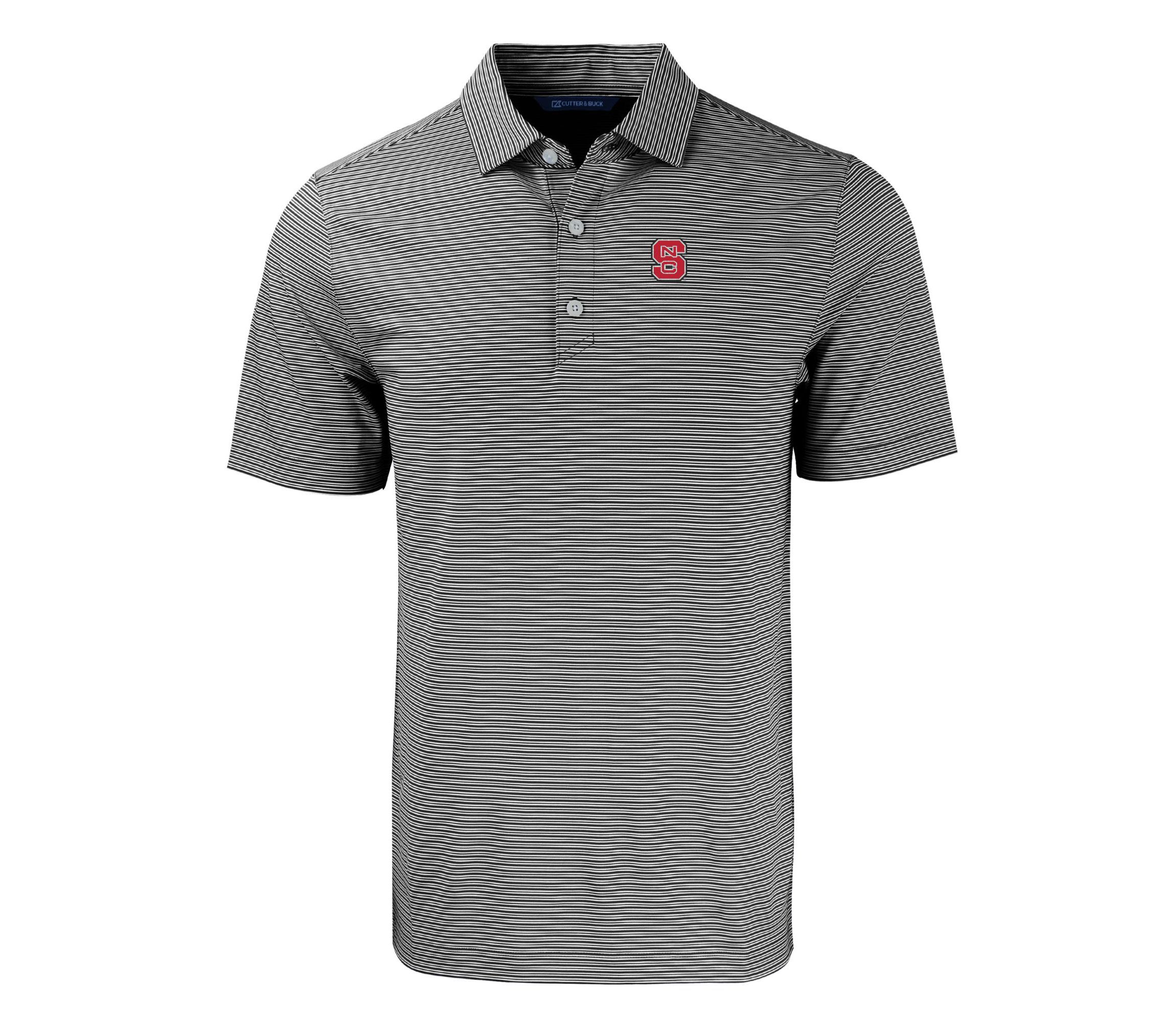 NCAA NC State Wolfpack Forge Eco Double Stripe Stretch Recycled Polo