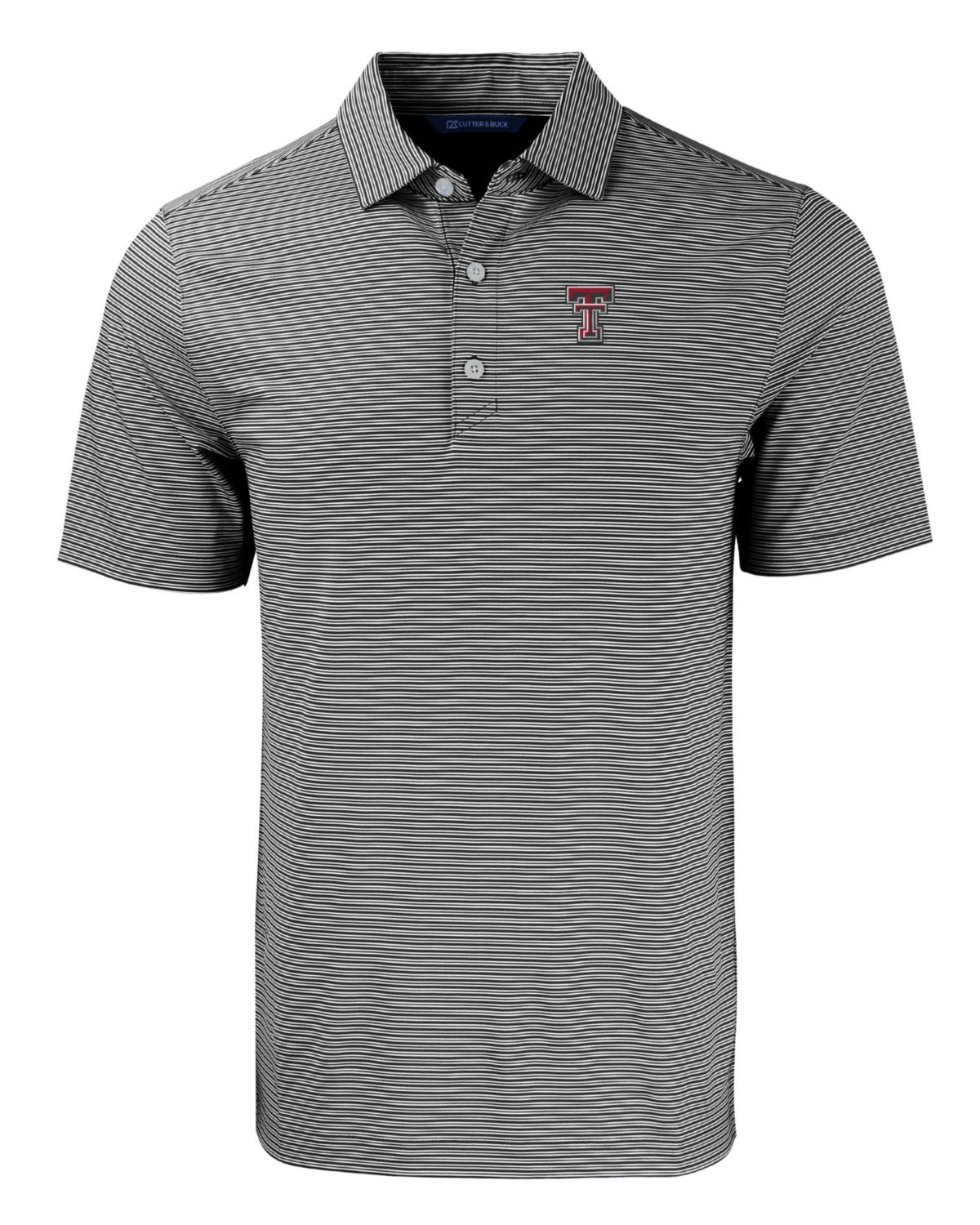 NCAA Texas Tech Red Raiders Forge Eco Double Stripe Stretch Recycled Polo